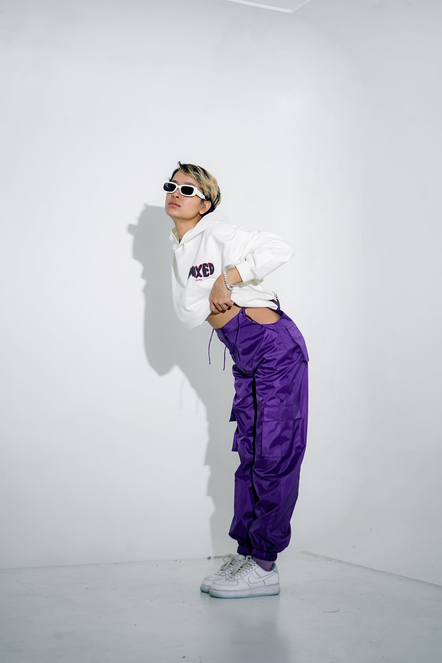 Untitled Baggy Parachute Pant for Women