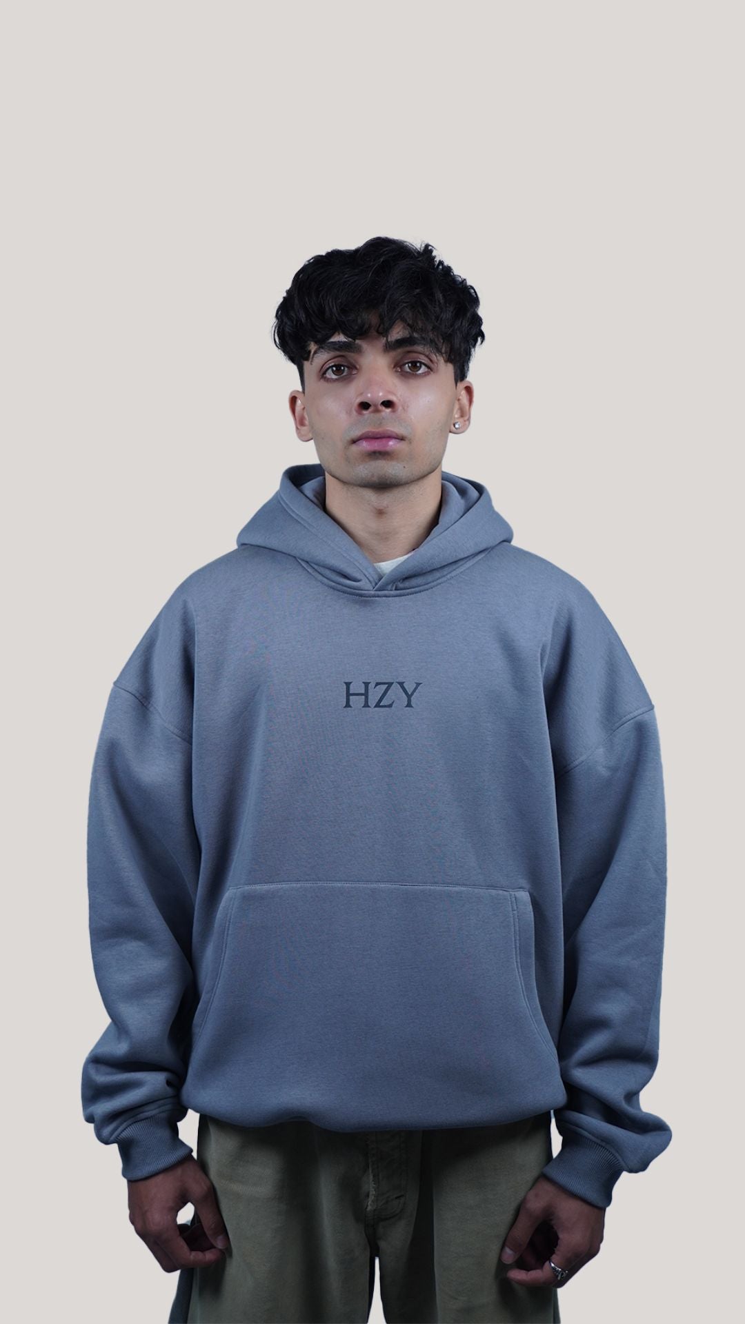 Grey Conquer Hoodie