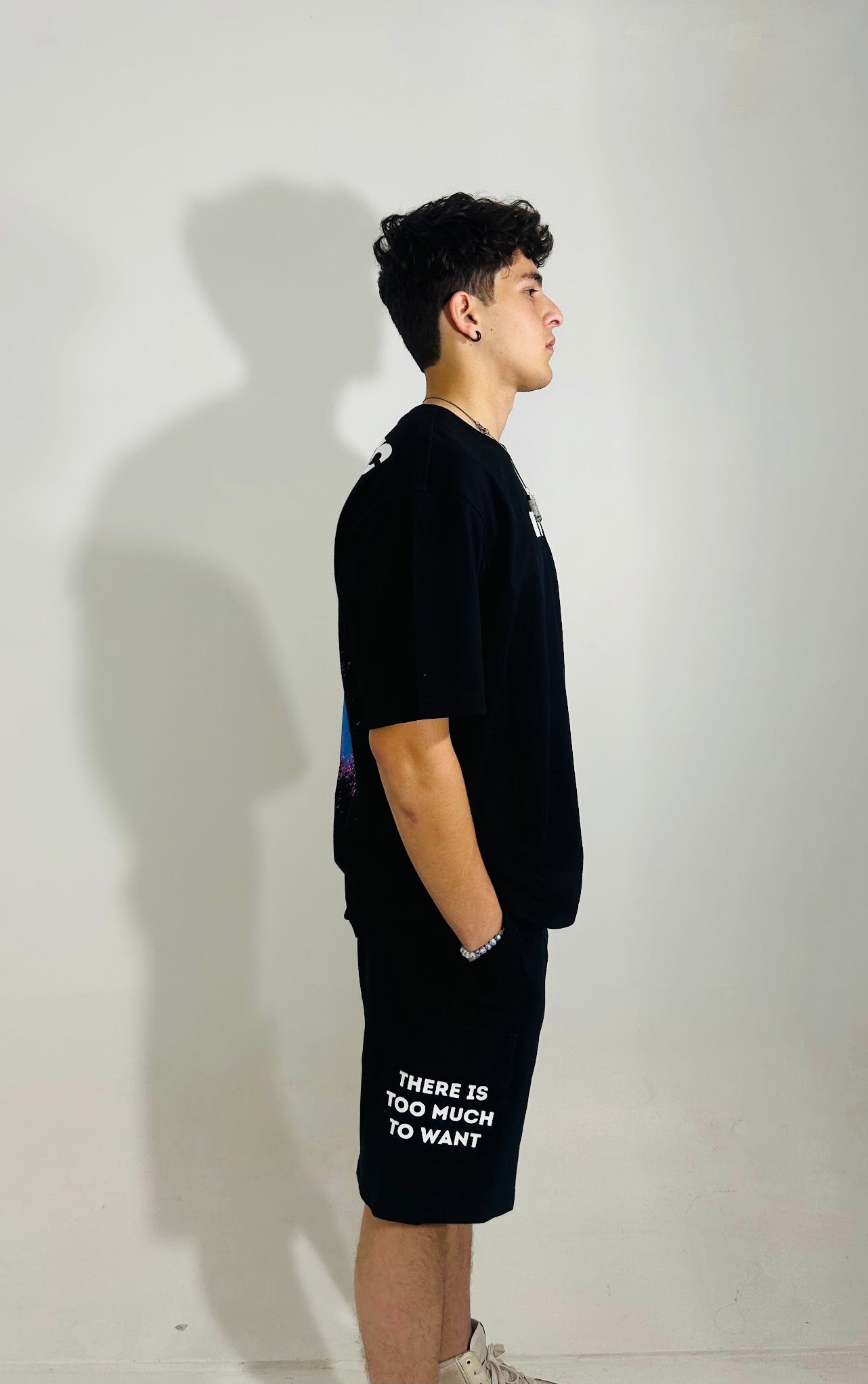 There is Too Much Too Want | Bold Jogger Shorts