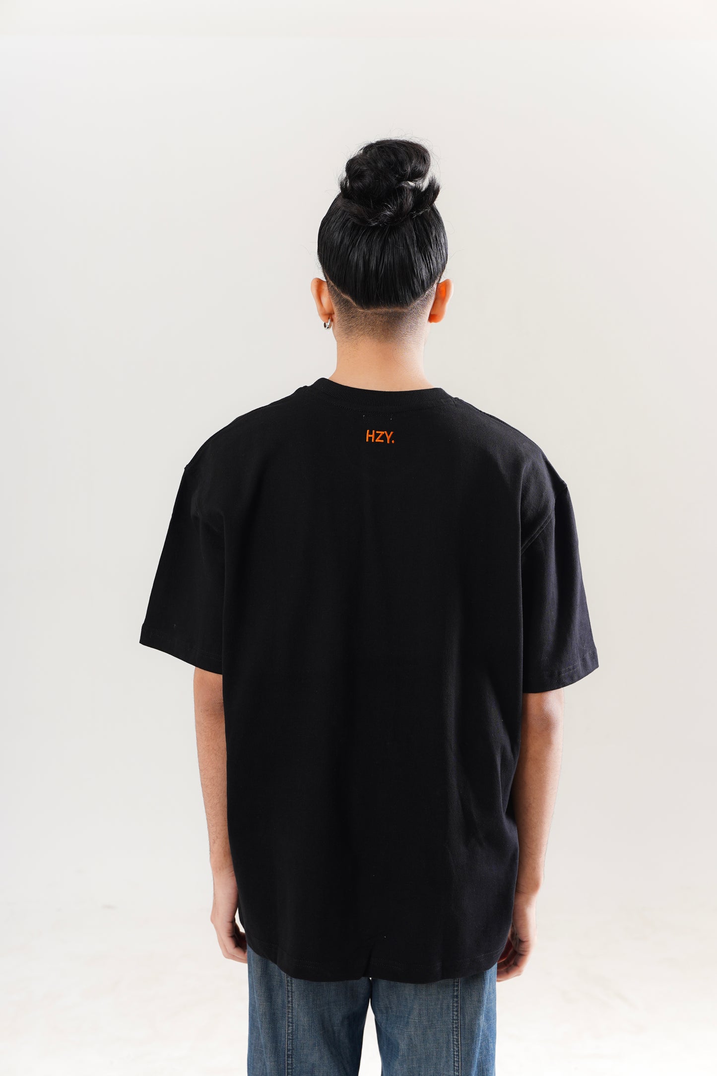 Anxiety Black Oversized Tee | Comfort Meets Streetwear