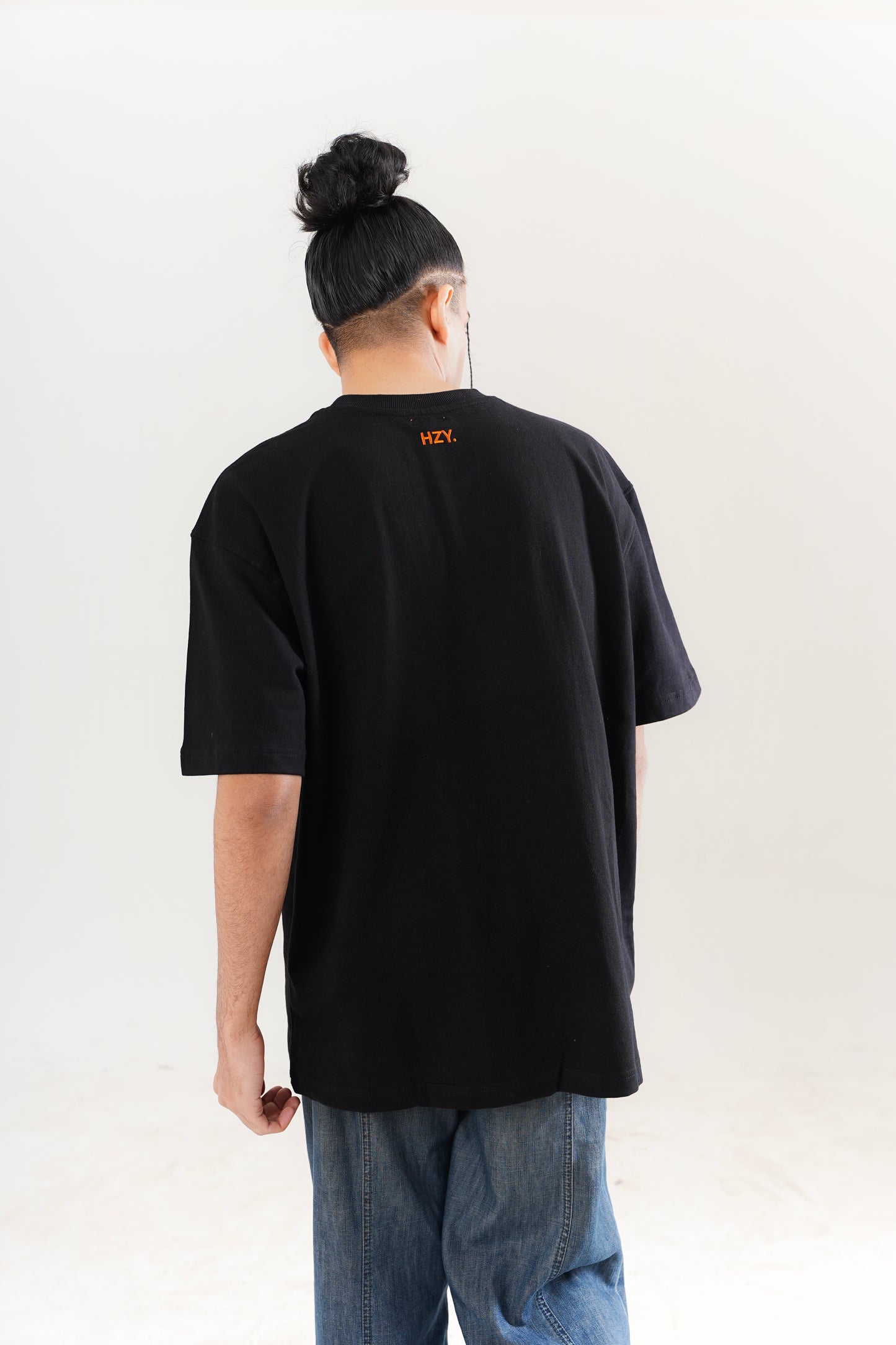 Anxiety Black Oversized Tee | Comfort Meets Streetwear