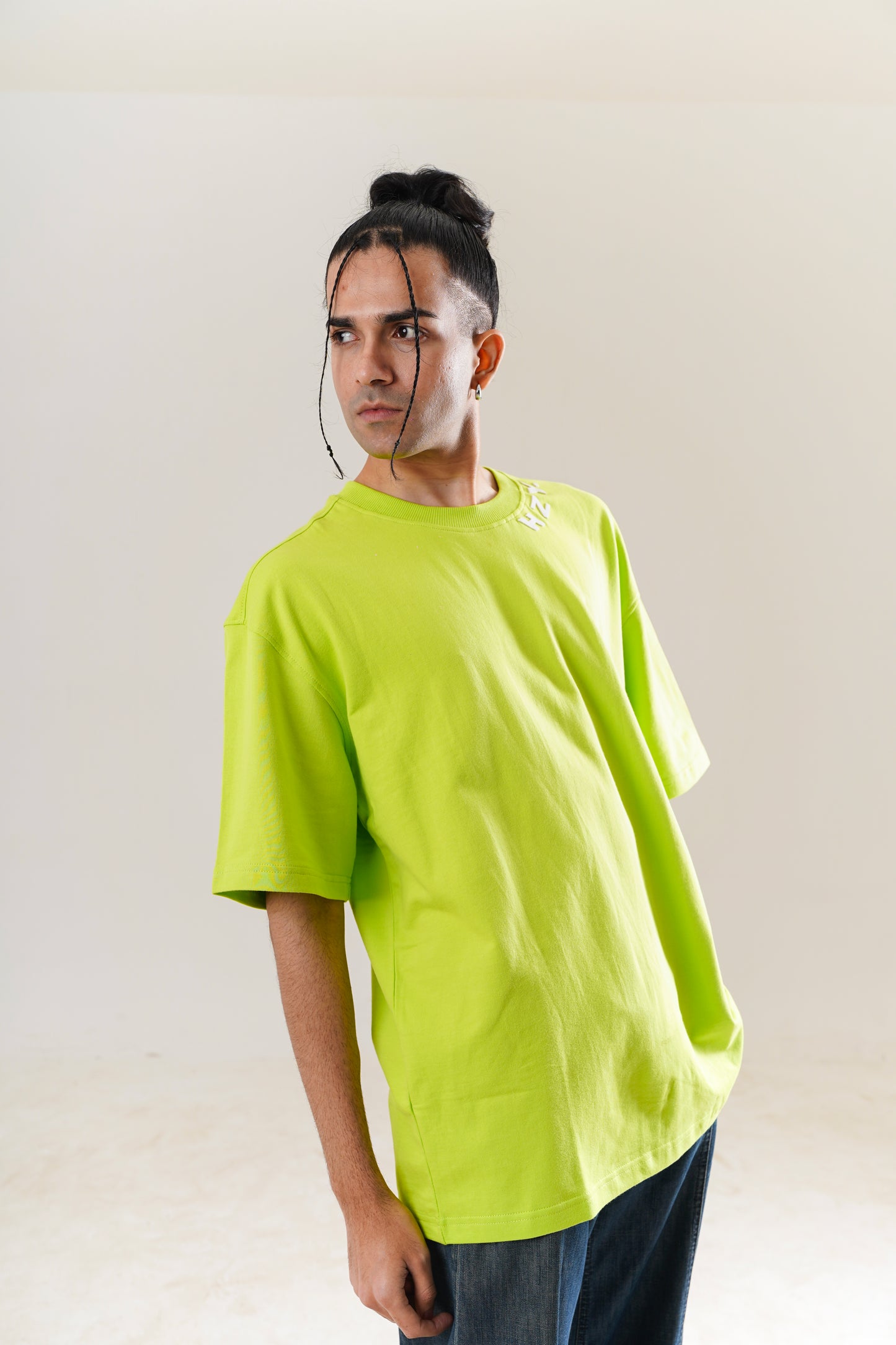 Basic Just Neon Oversized Tee | Bold Statement Streetwear