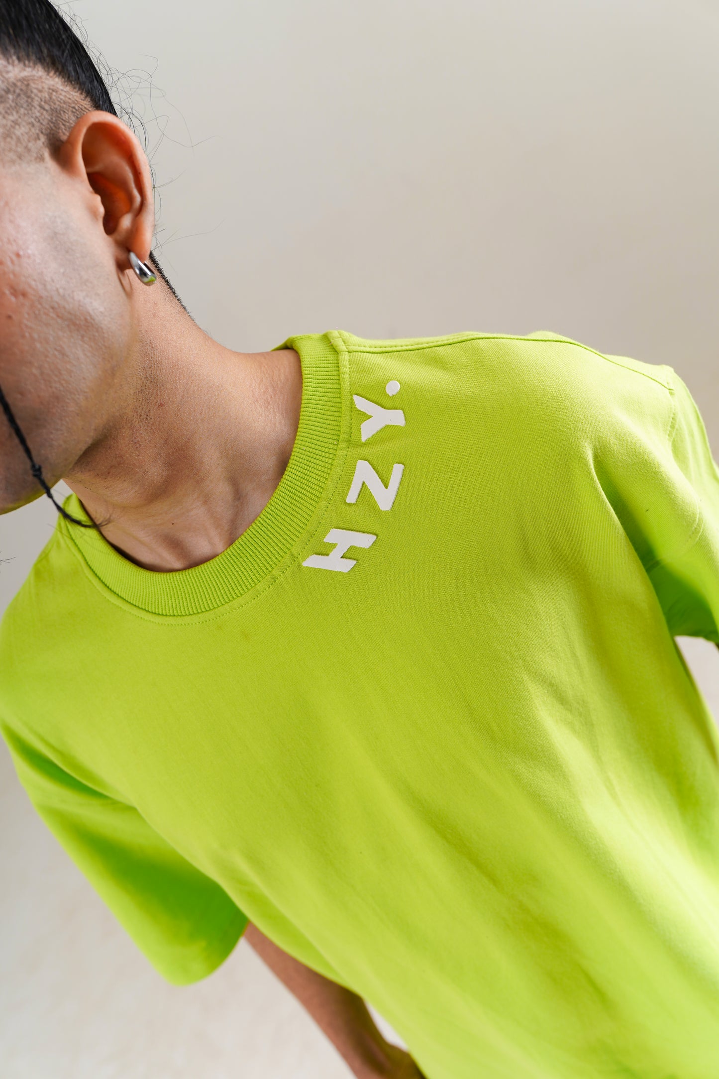 Basic Just Neon Oversized Tee | Bold Statement Streetwear