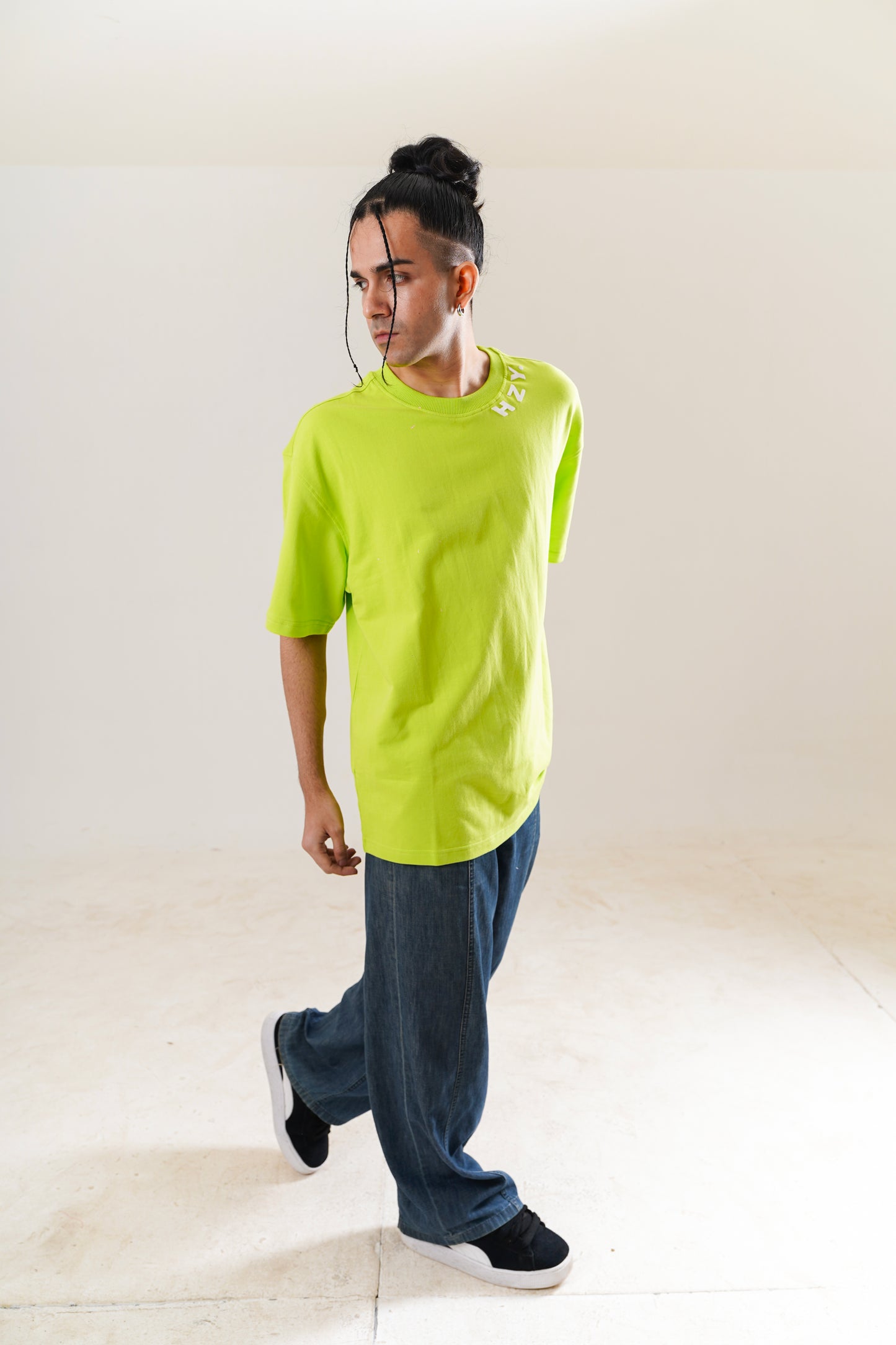 Basic Just Neon Oversized Tee | Bold Statement Streetwear