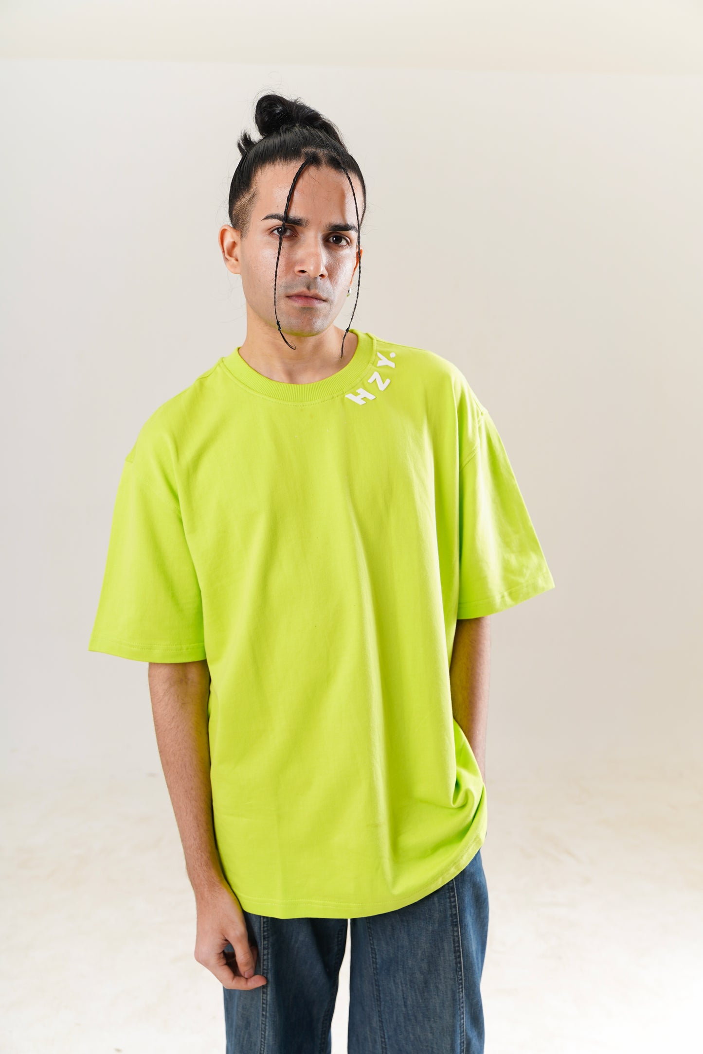 Basic Just Neon Oversized Tee | Bold Statement Streetwear