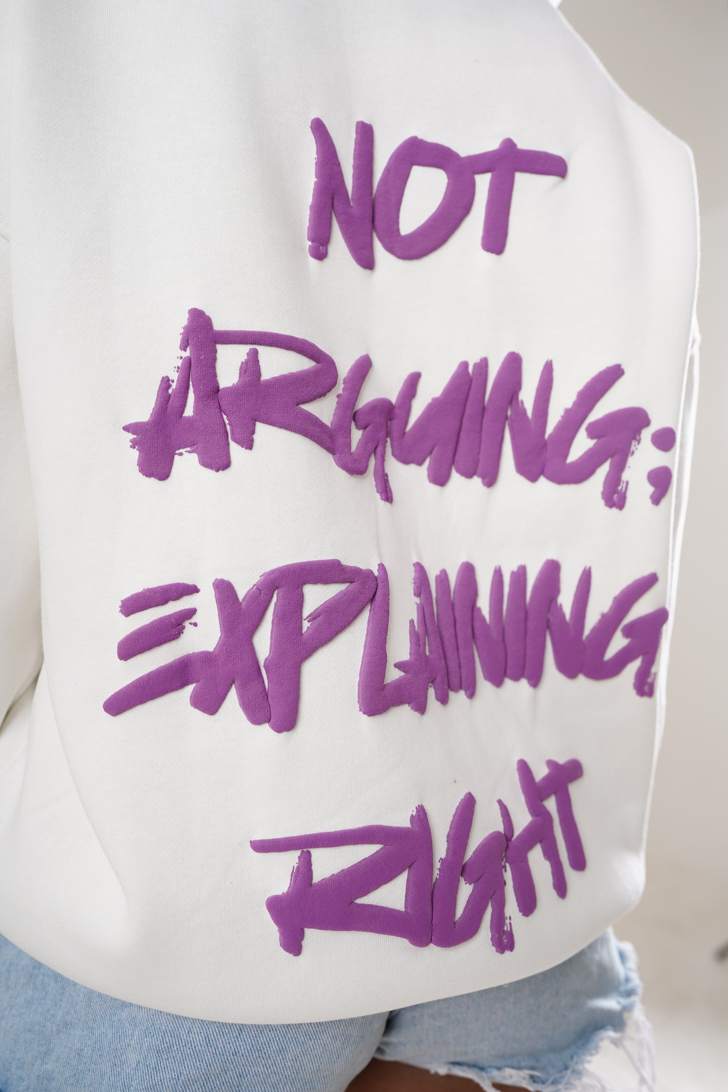 Not Arguing Hoodie