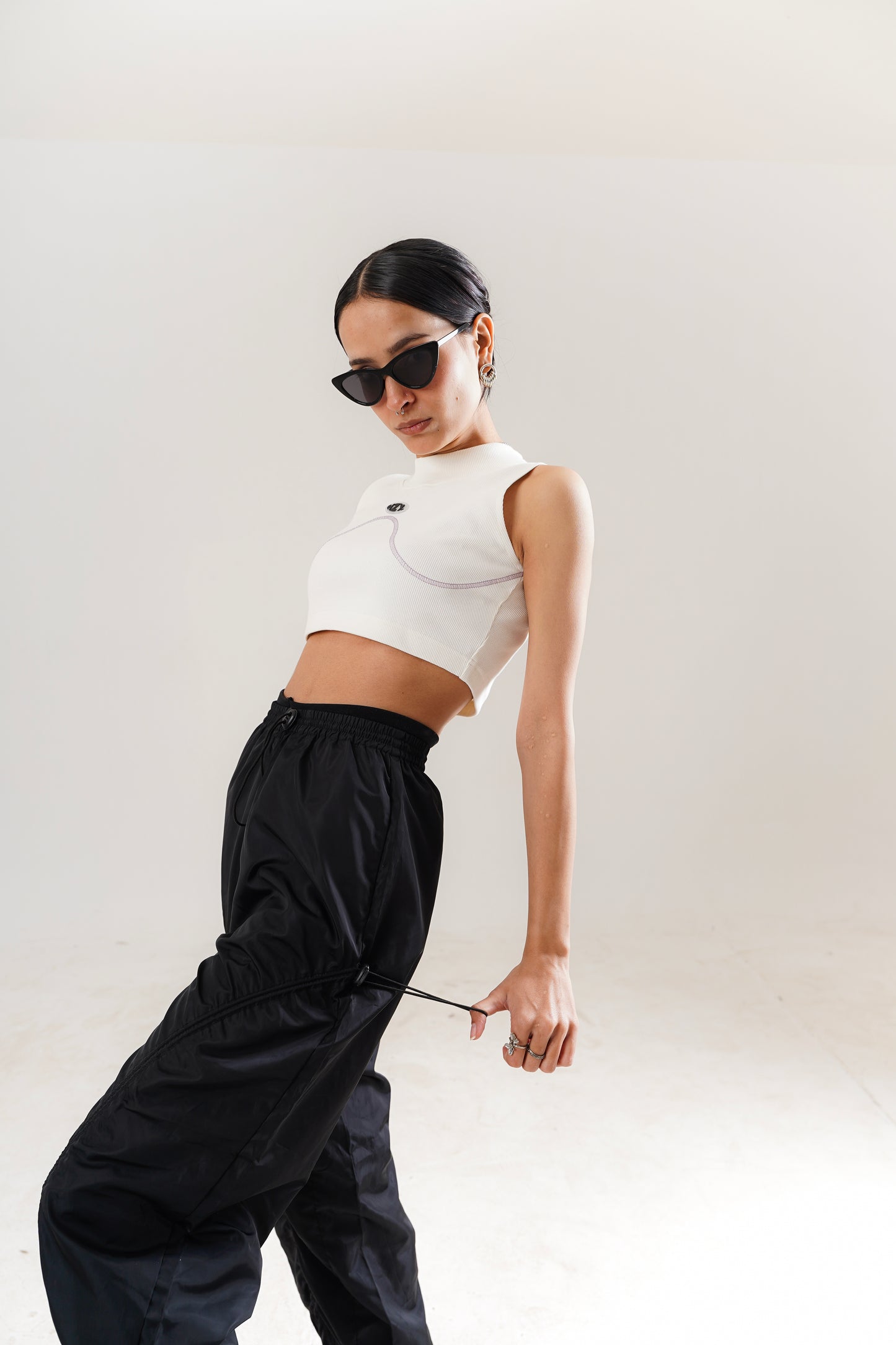 Basic White Crop Top