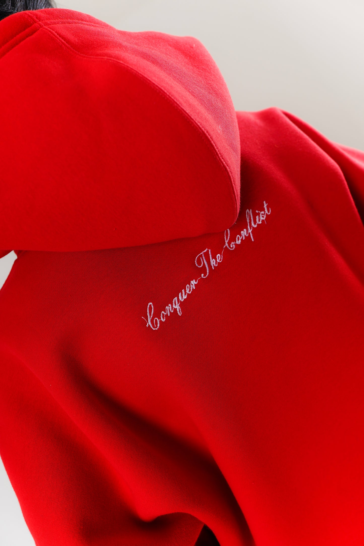 Red Conflict Hoodies