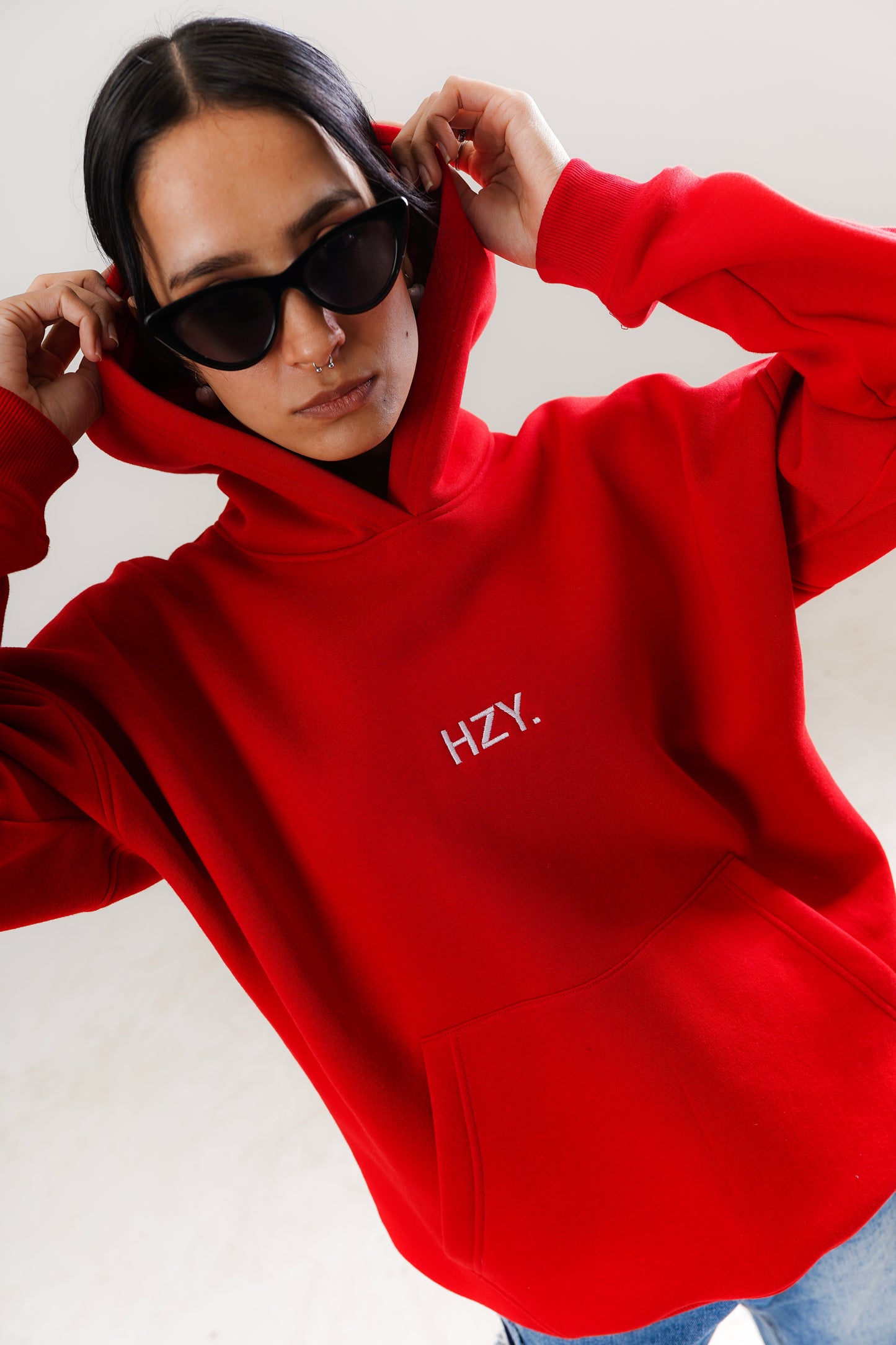 Red Conflict Hoodies