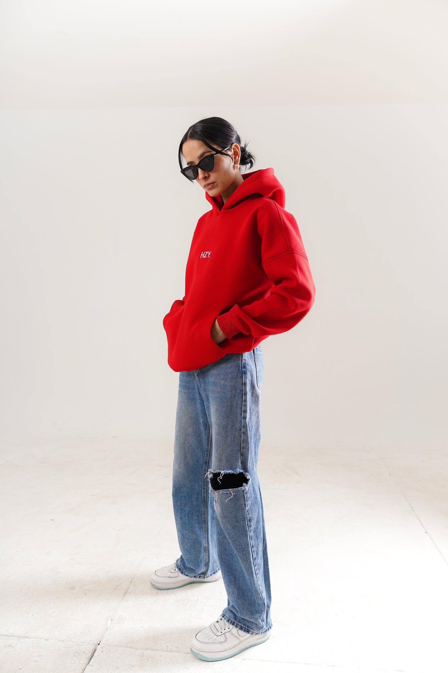 Red Conflict Hoodies