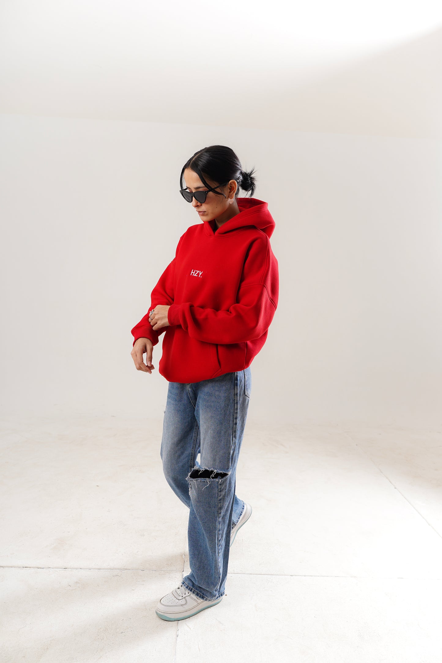Red Conflict Hoodies