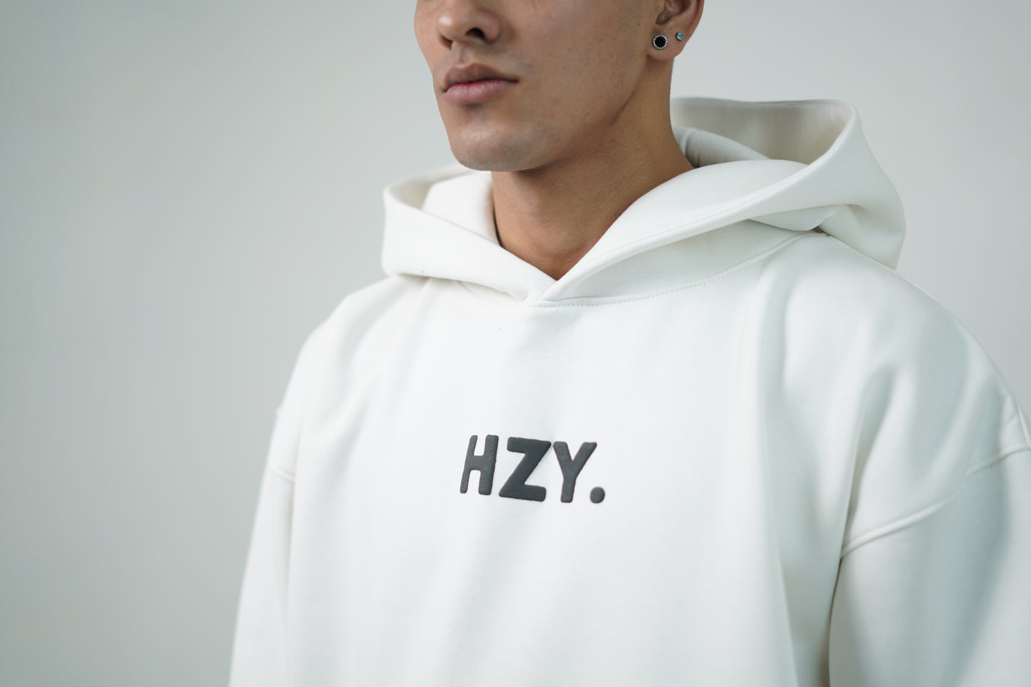 Basic White Hoodie