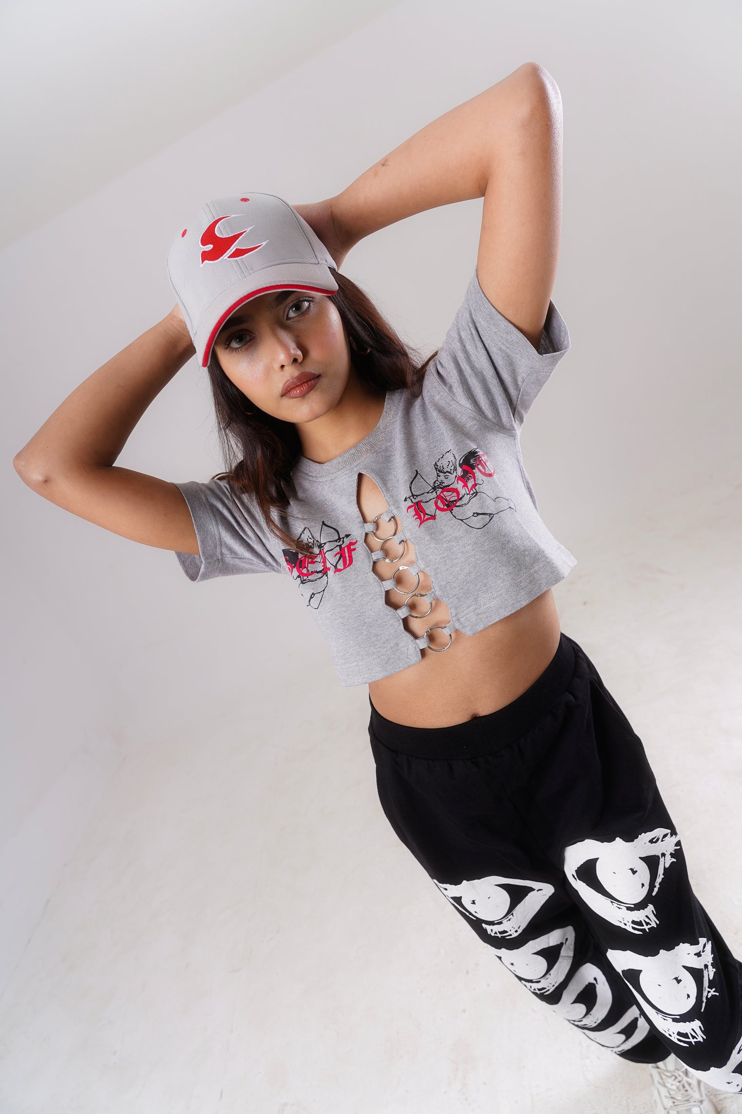 Love Graphic Crop Top – Power of Love