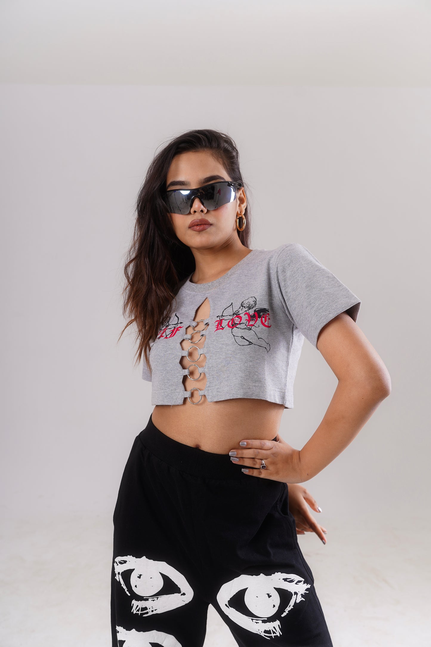 Love Graphic Crop Top – Power of Love