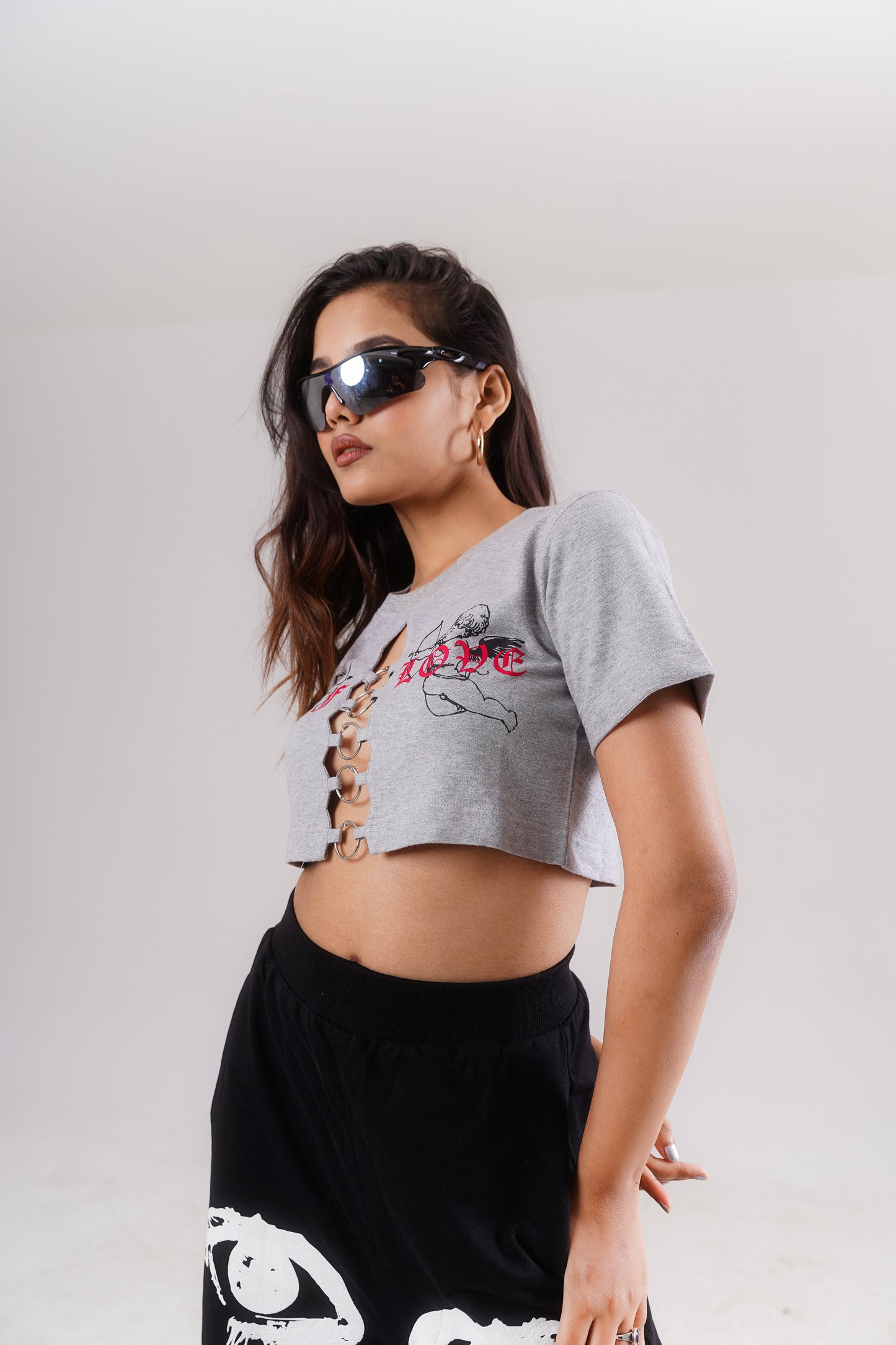 Love Graphic Crop Top – Power of Love
