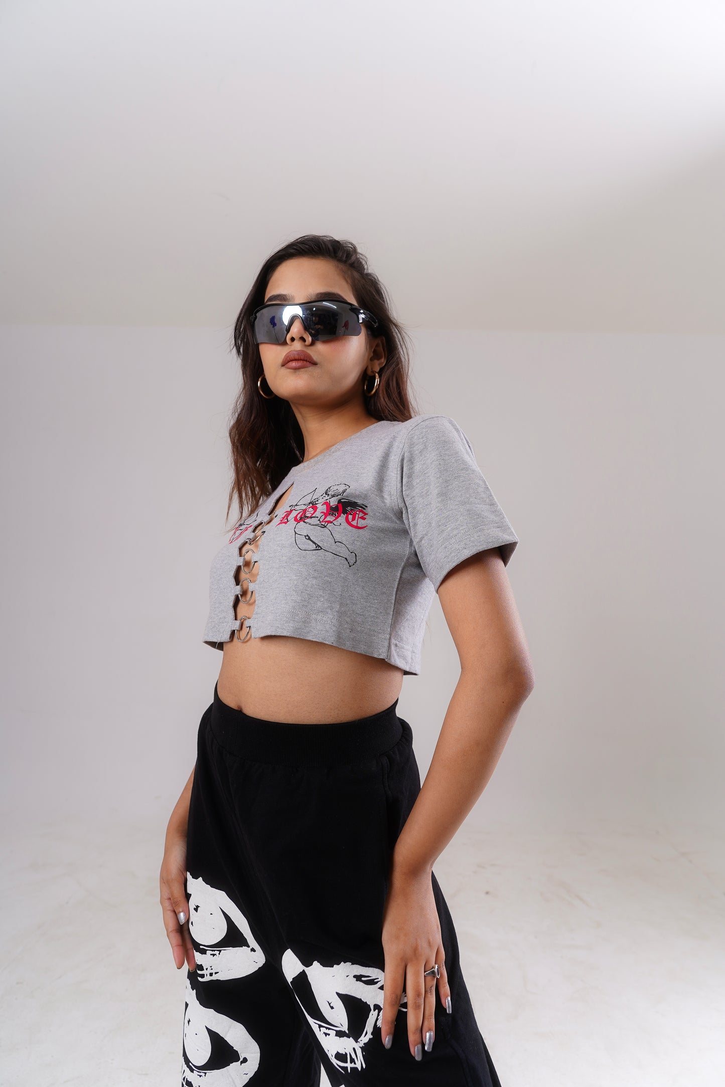 Love Graphic Crop Top – Power of Love