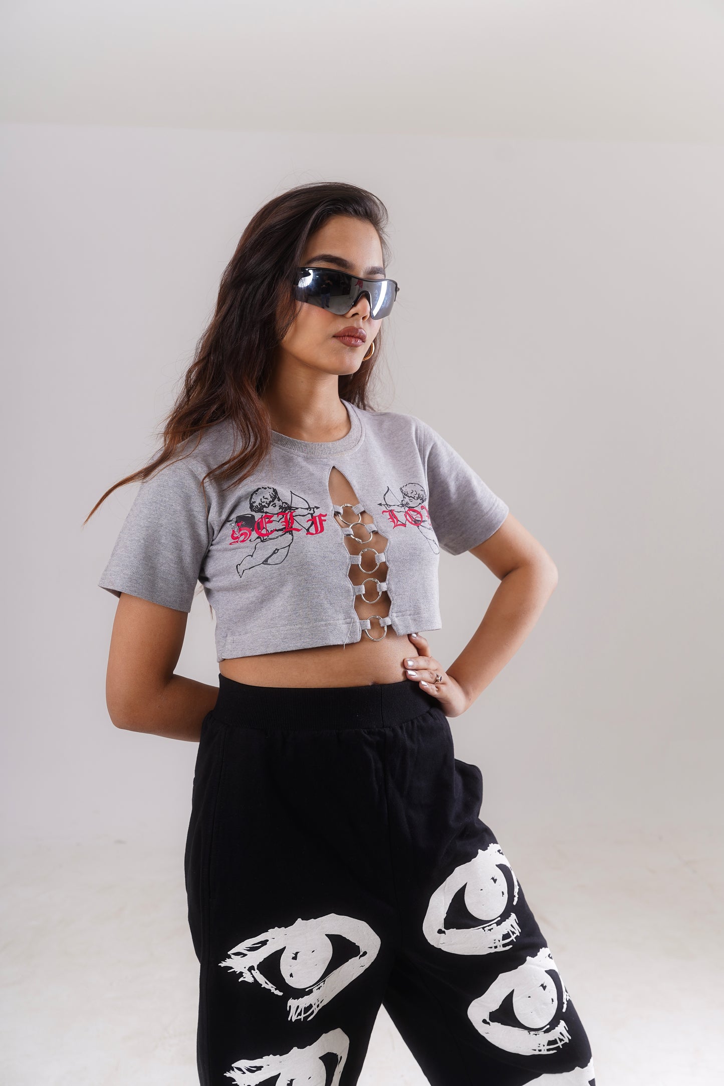 Love Graphic Crop Top – Power of Love