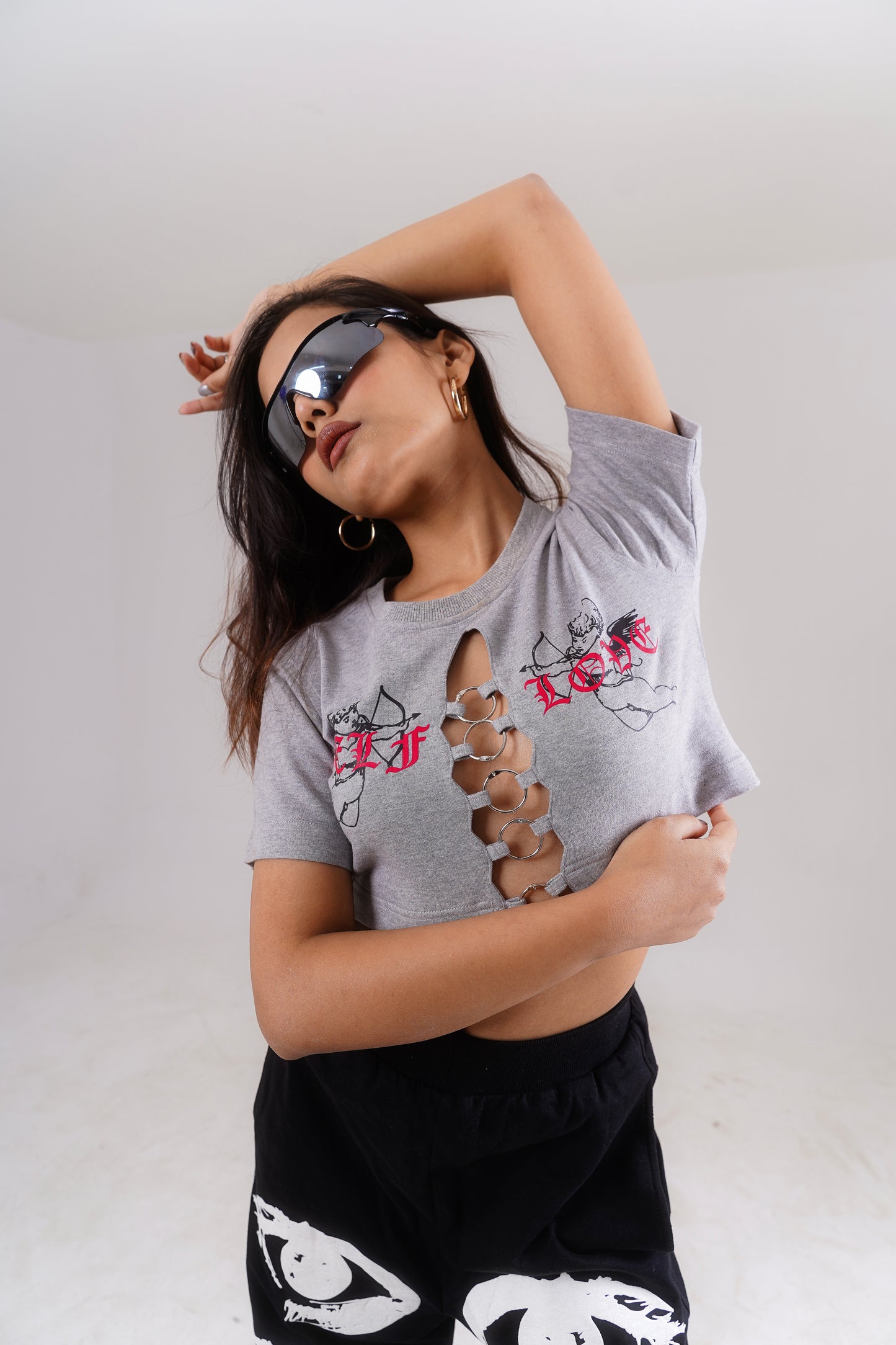 Love Graphic Crop Top – Power of Love