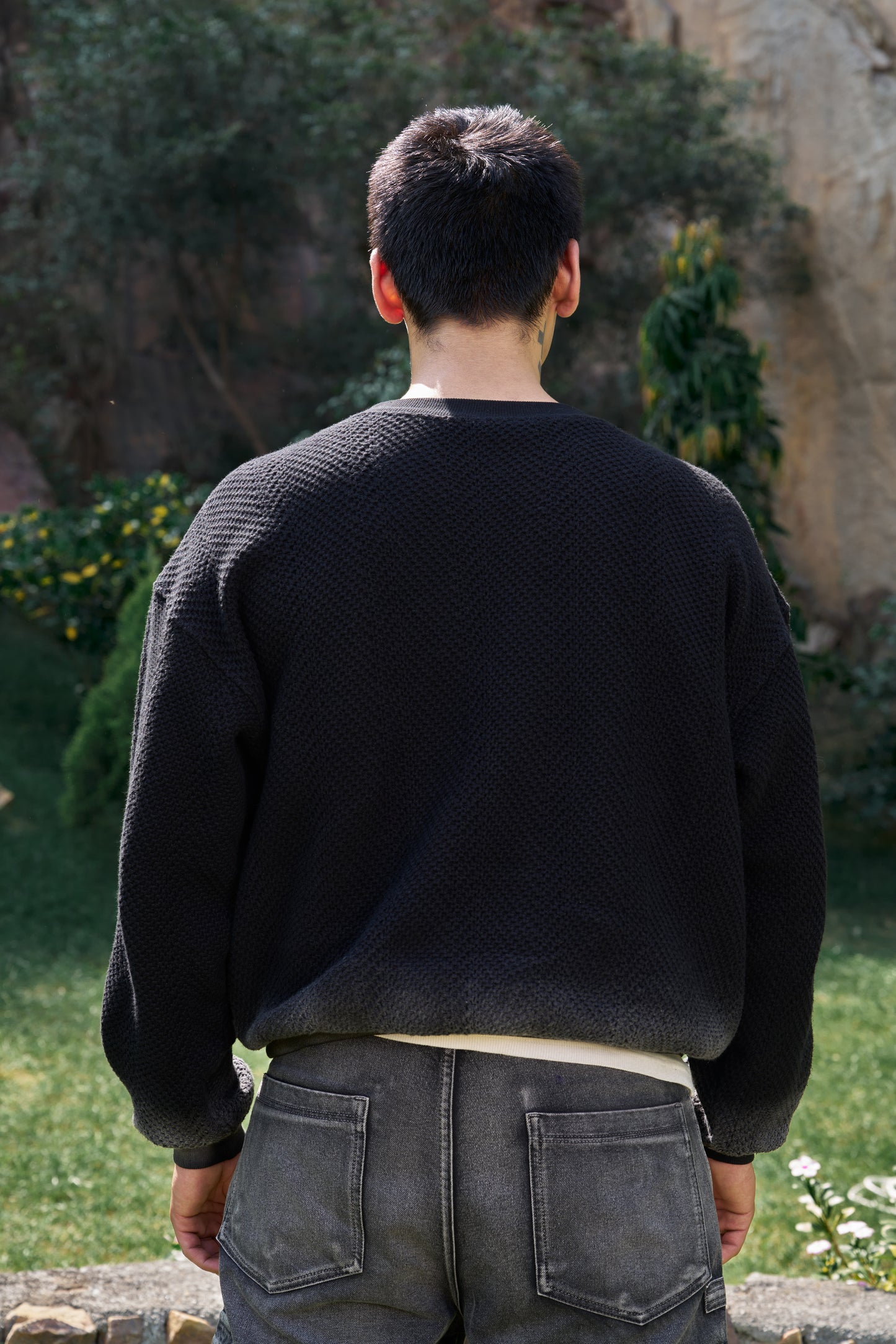 Ascend Unisex Oversized Ombre Sweater