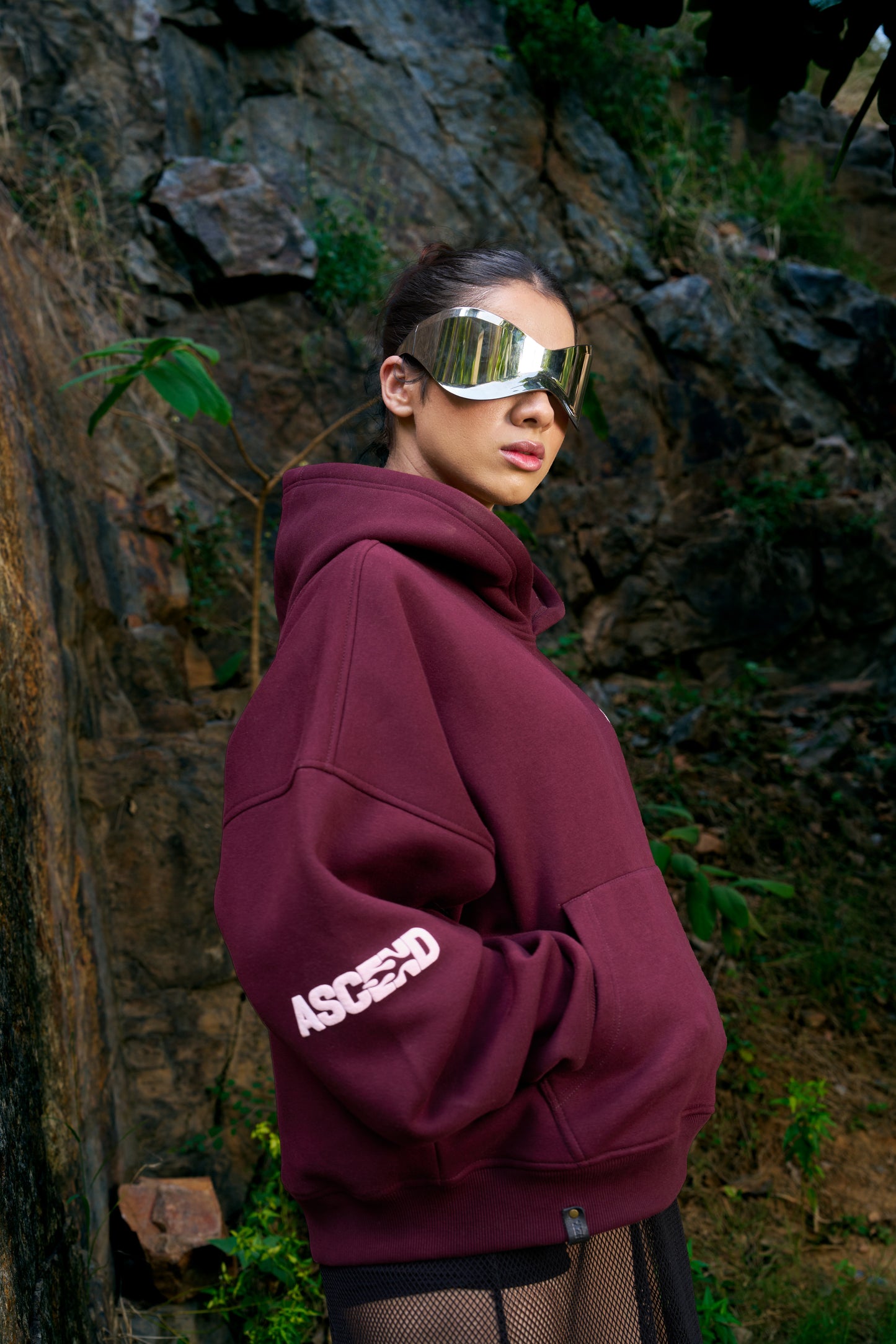 Spirit Bloom Unisex Oversized Hoodie