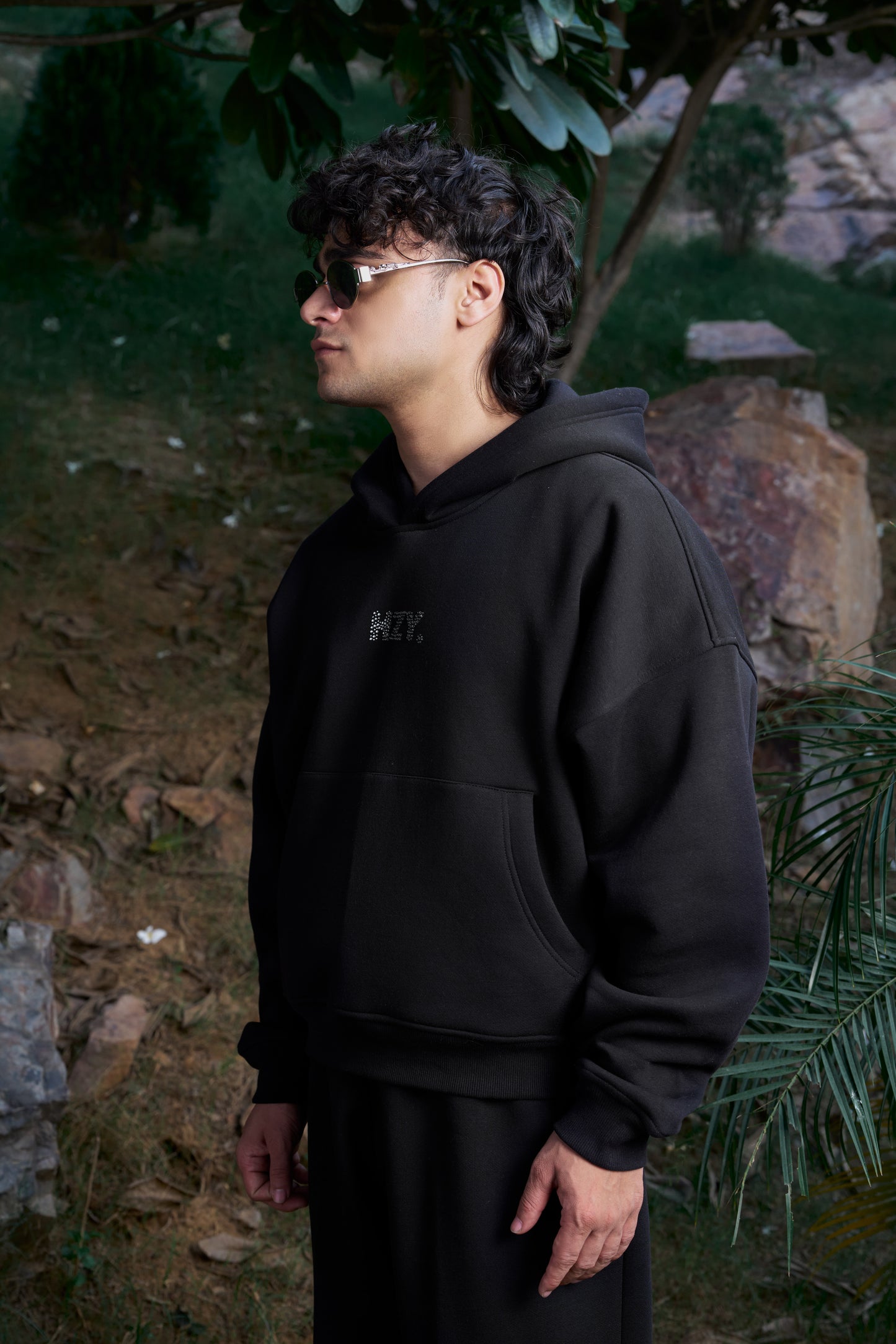 Soul Unisex Oversized Black Hoodie