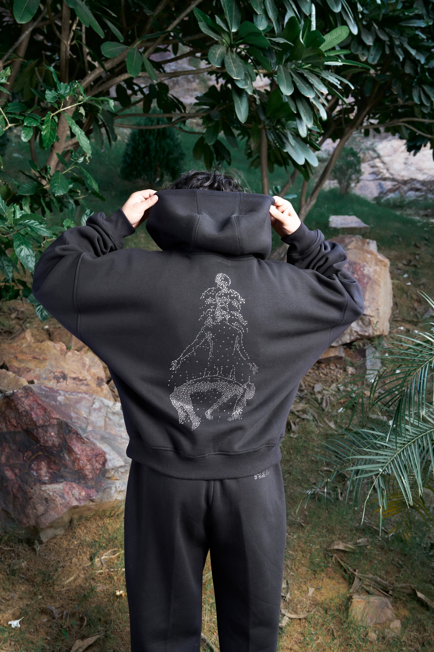 Soul Unisex Oversized Black Hoodie