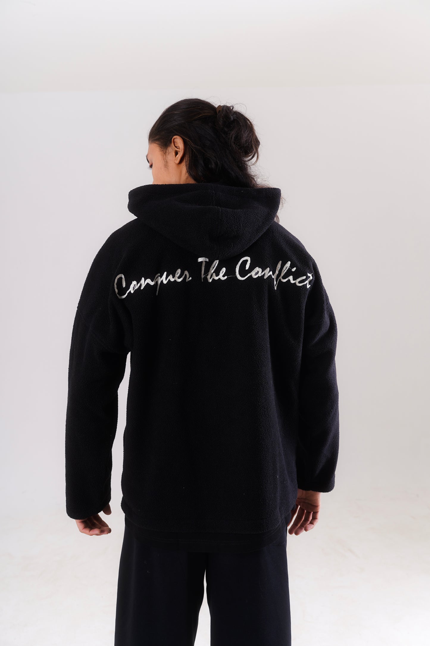 Polar Fleece Zip-up Hoodie