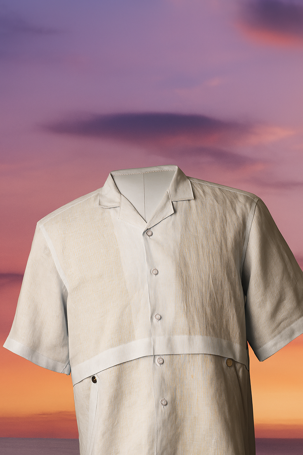 Evolve Linen Shirt (Half Sleeve)