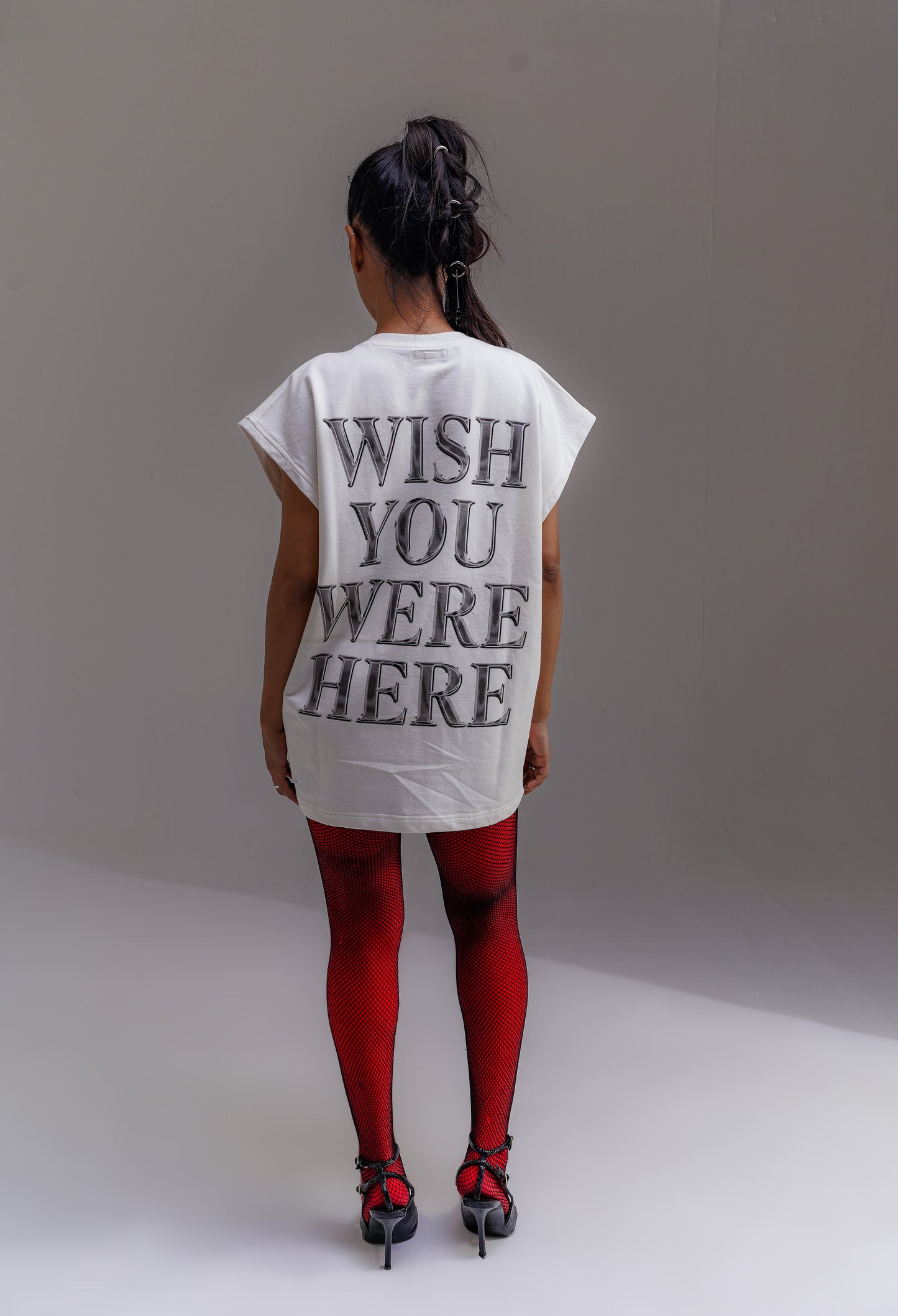 Wish You Were Here Oversized Vest