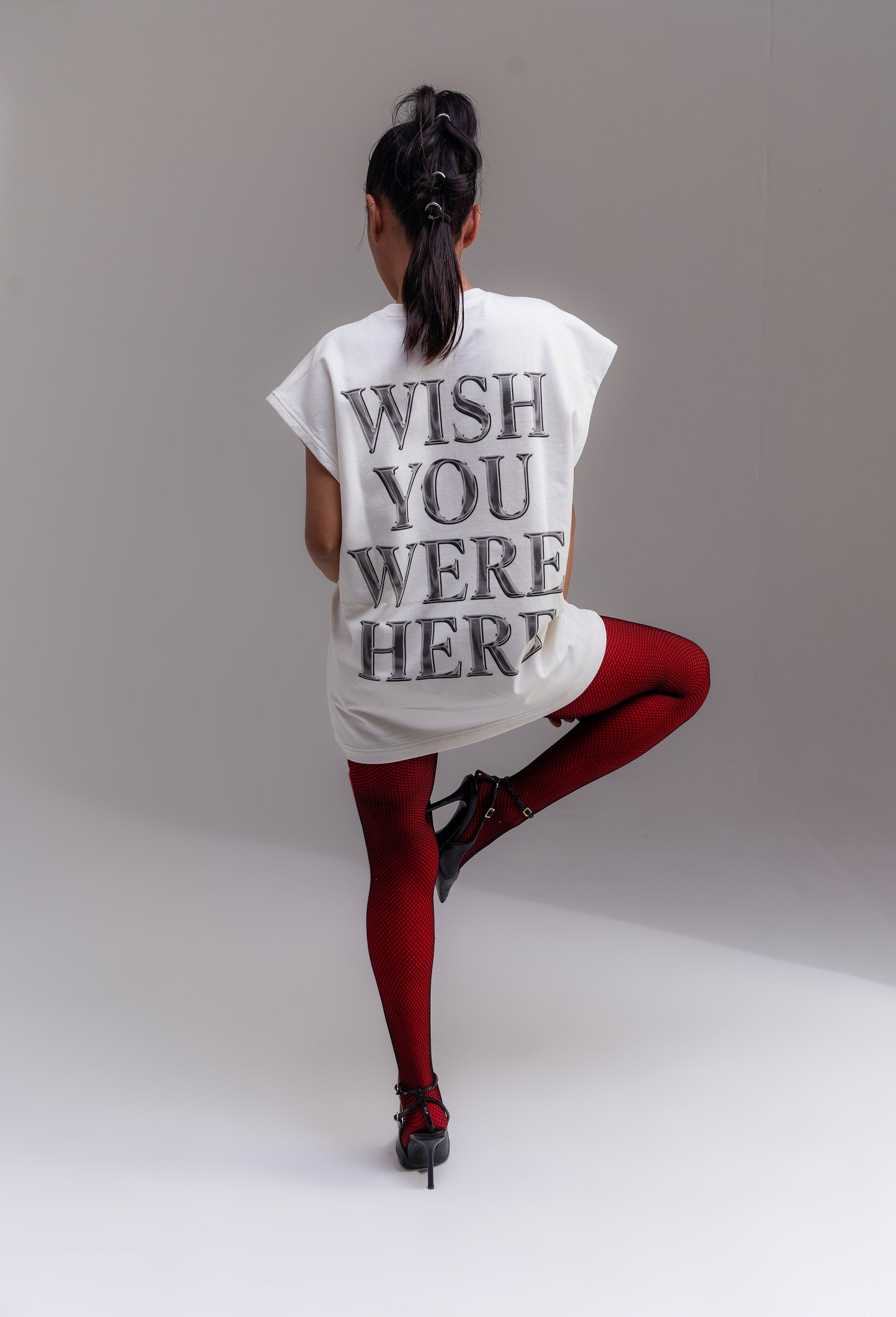 Wish You Were Here Oversized Vest