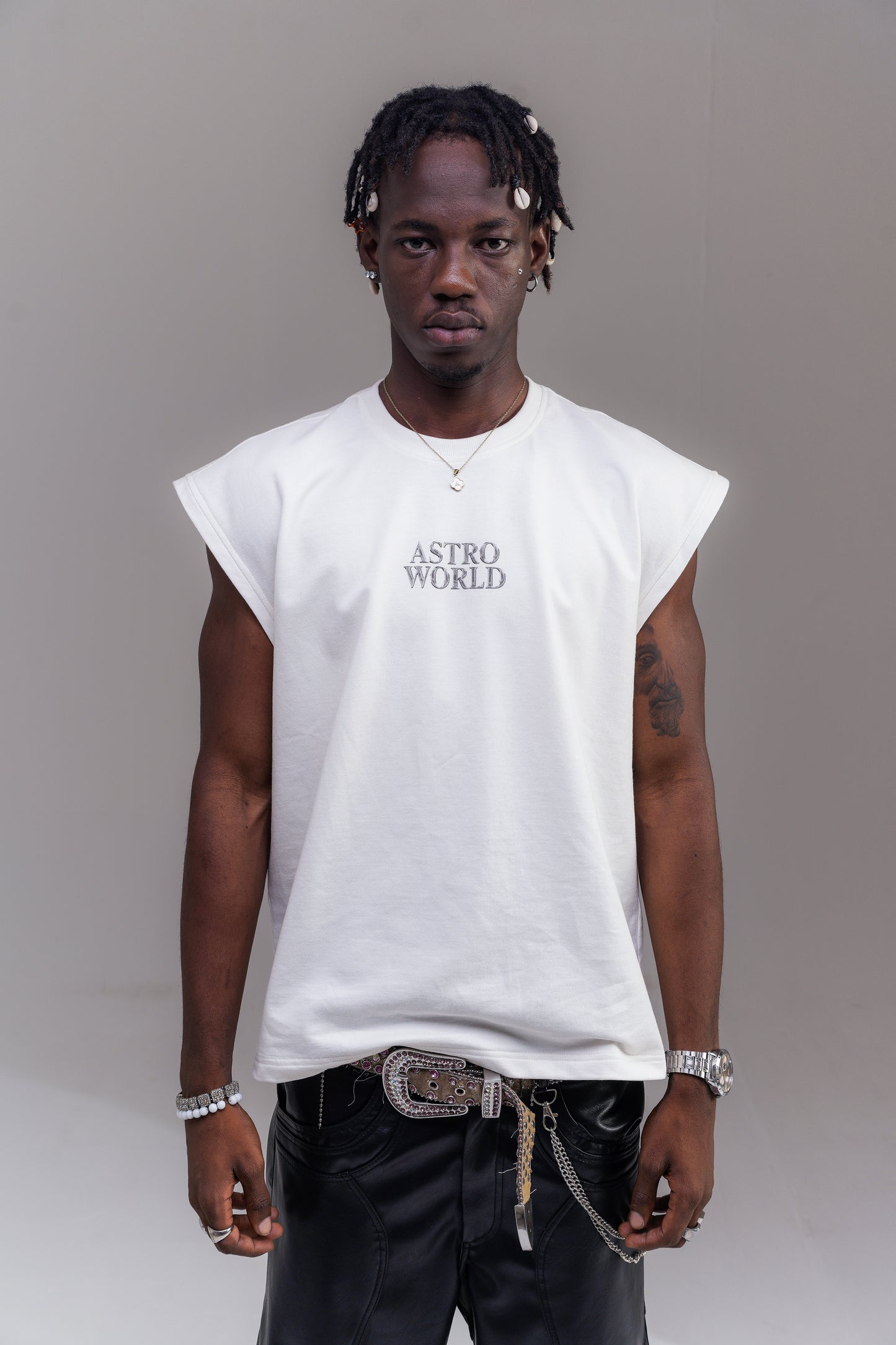 Wish You Were Here Oversized Vest