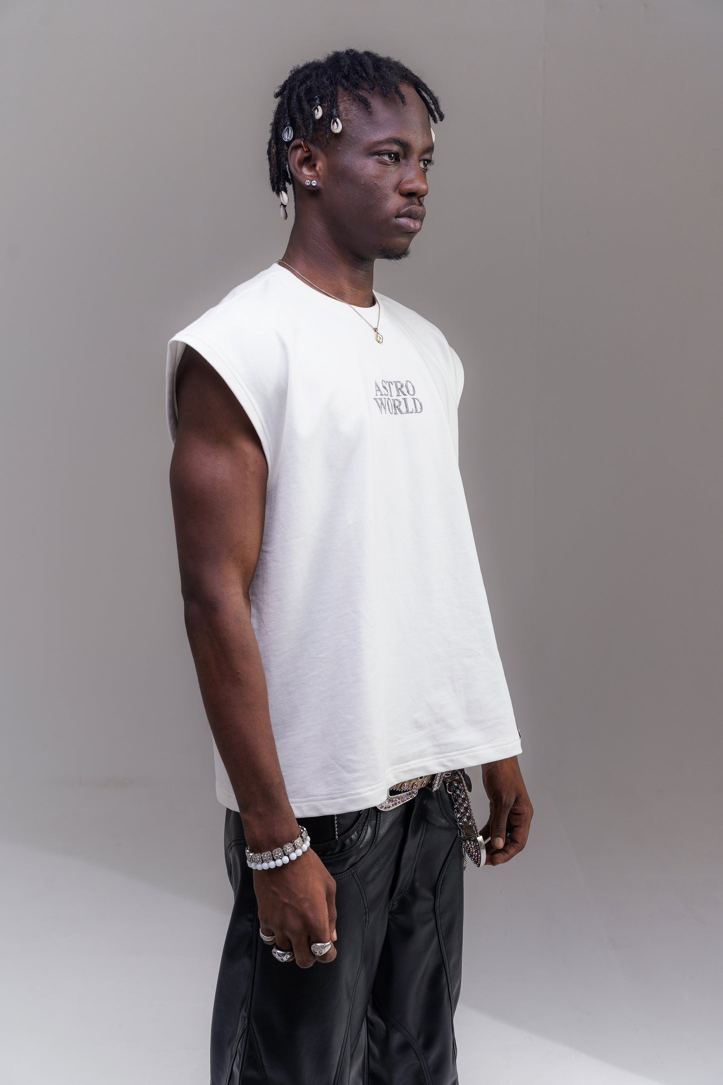 Wish You Were Here Oversized Vest