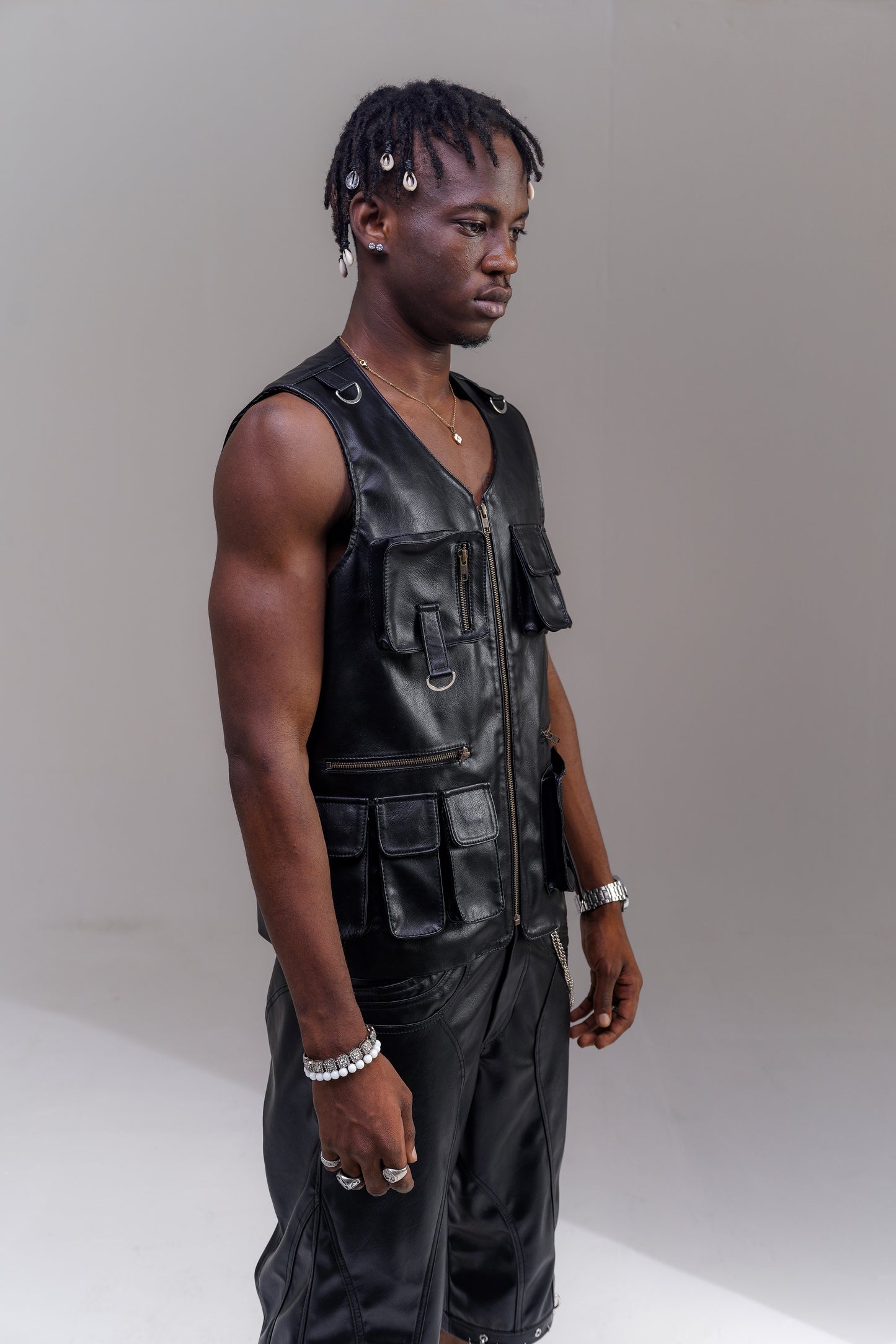 Meltdown Black Utility Vest