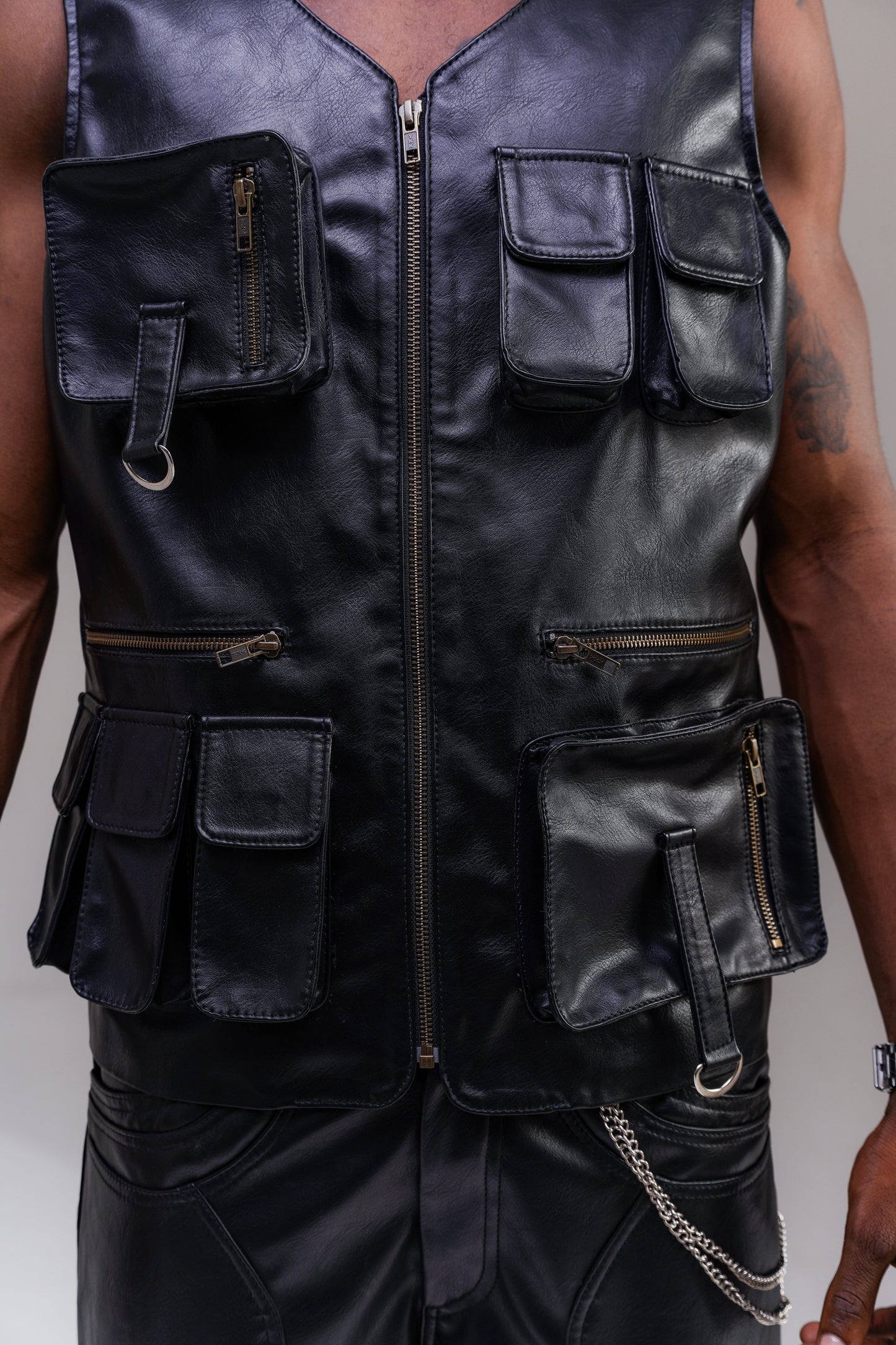 Meltdown Black Utility Vest