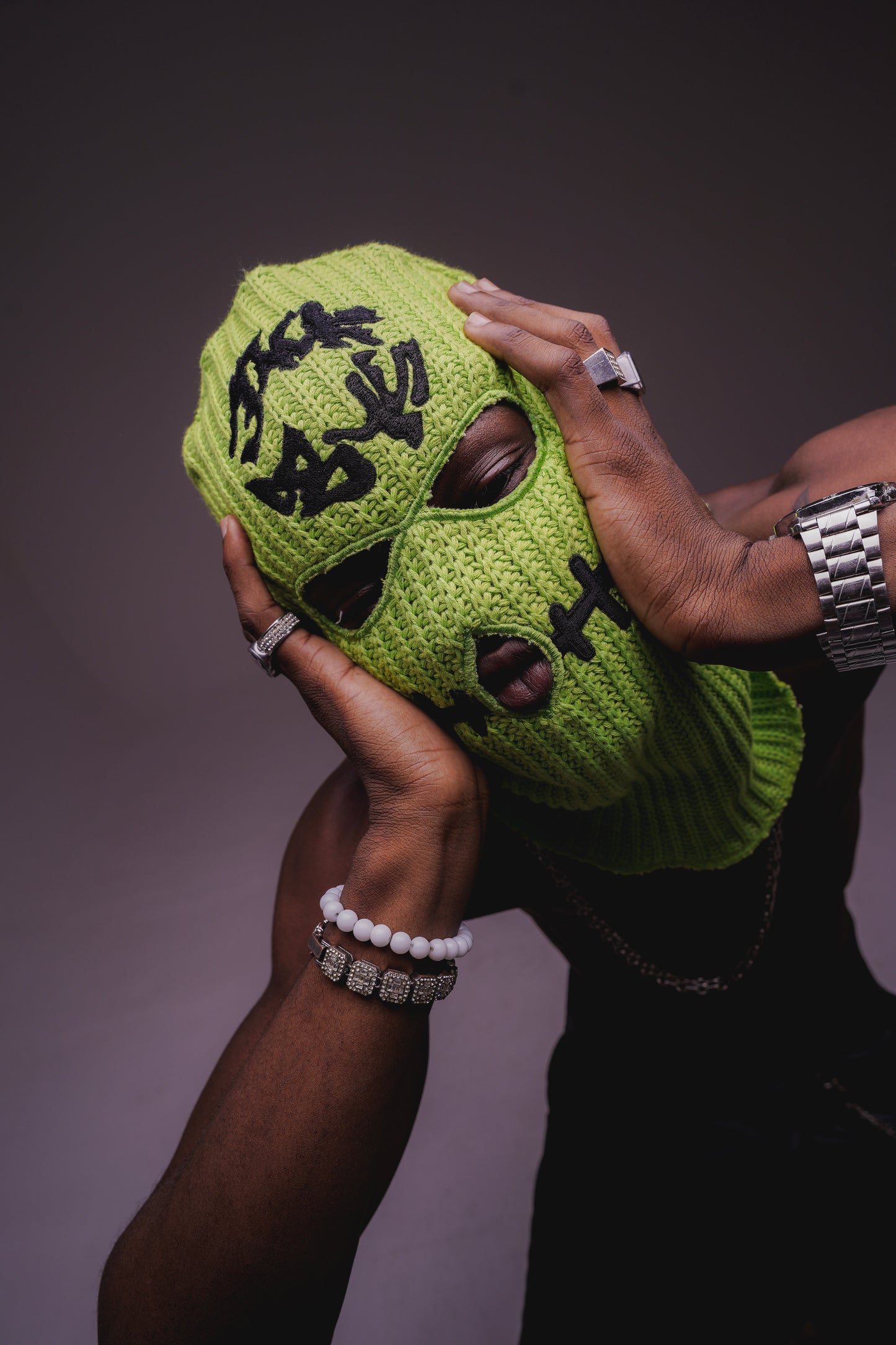 Jackboys Neon Green Mask