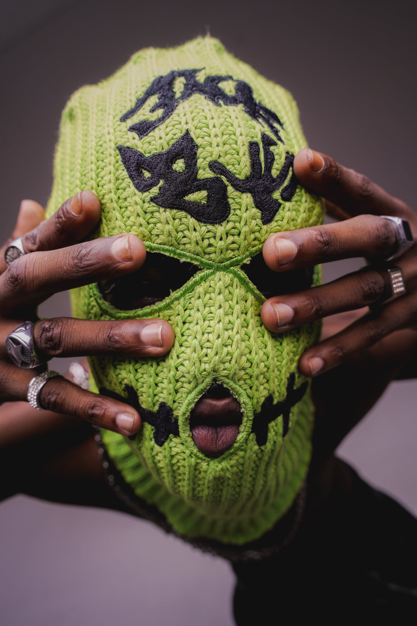 Jackboys Neon Green Mask