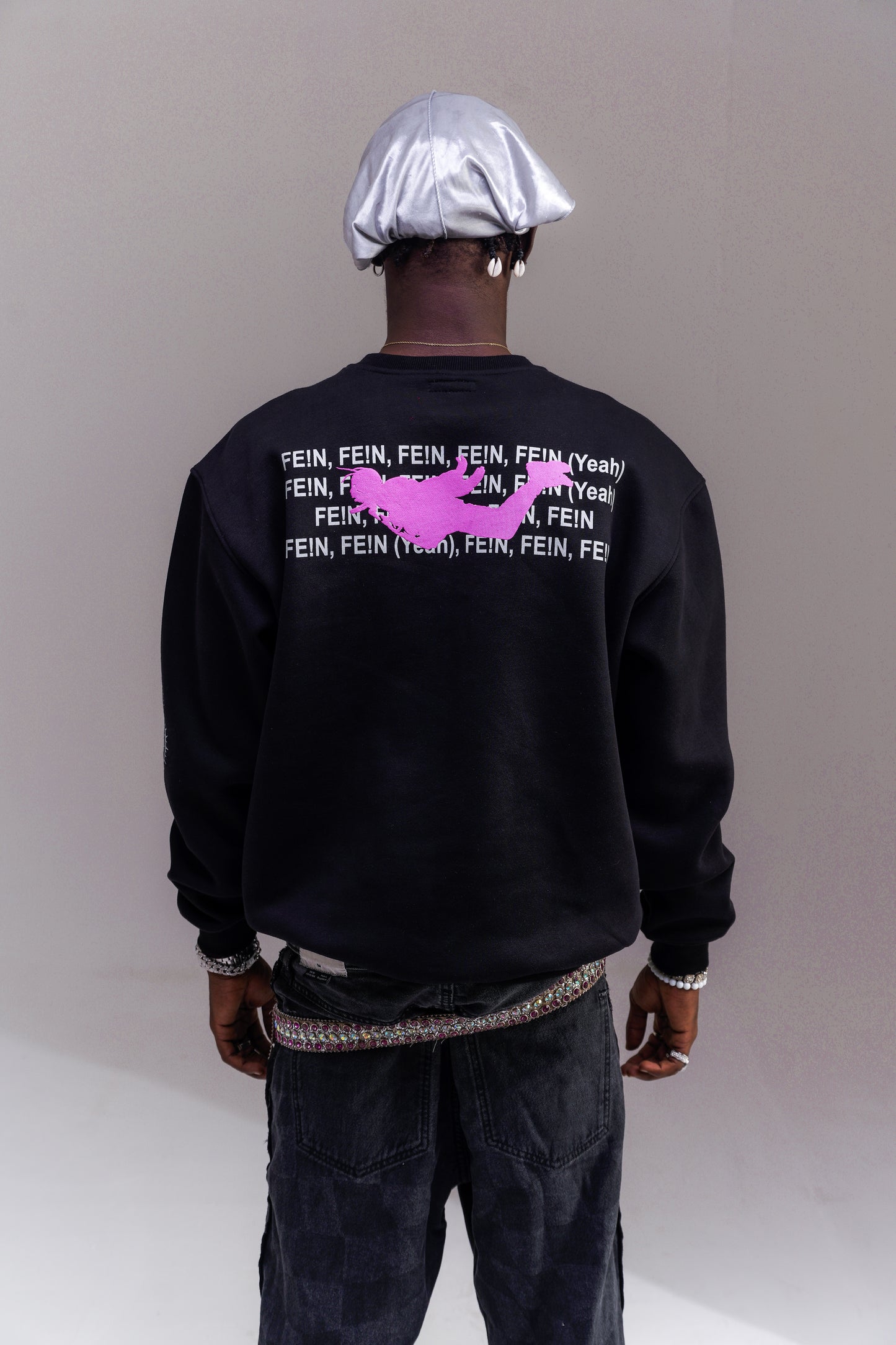 Cactus Jack Black Oversized Sweat