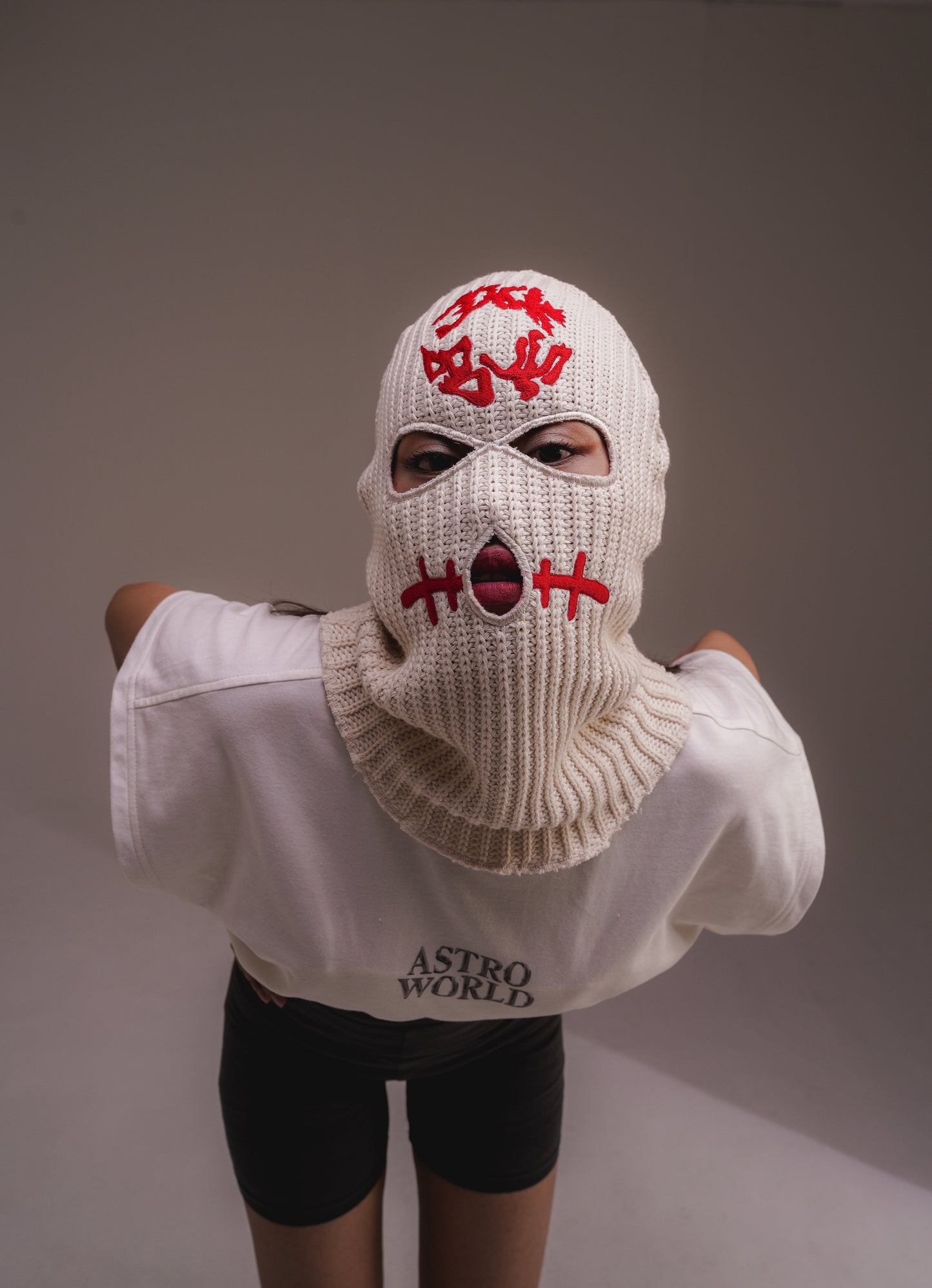 Jackboys Off White Ski Mask