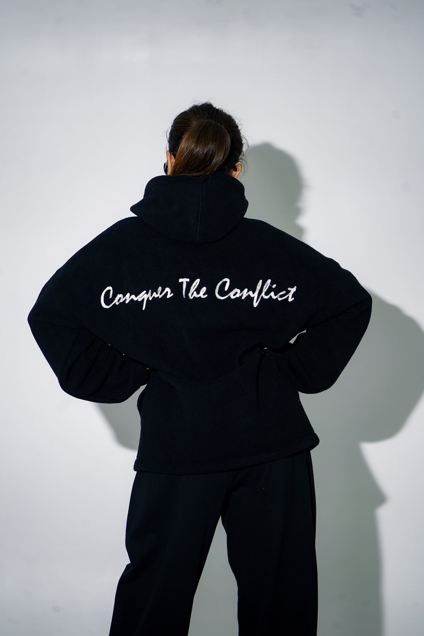 Polar Fleece Zip-up Hoodie