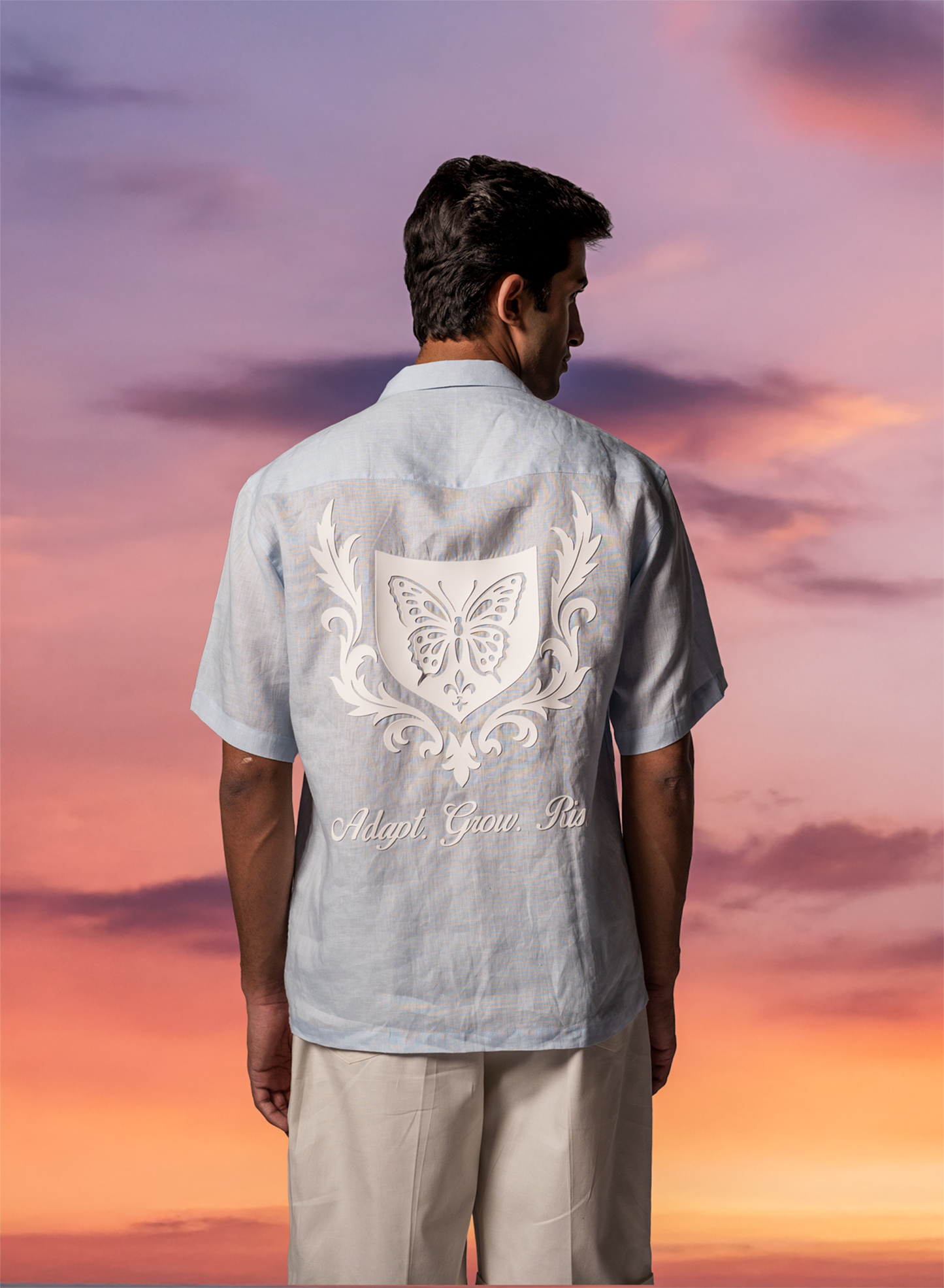 Evolve Linen Shirt (Half Sleeve)