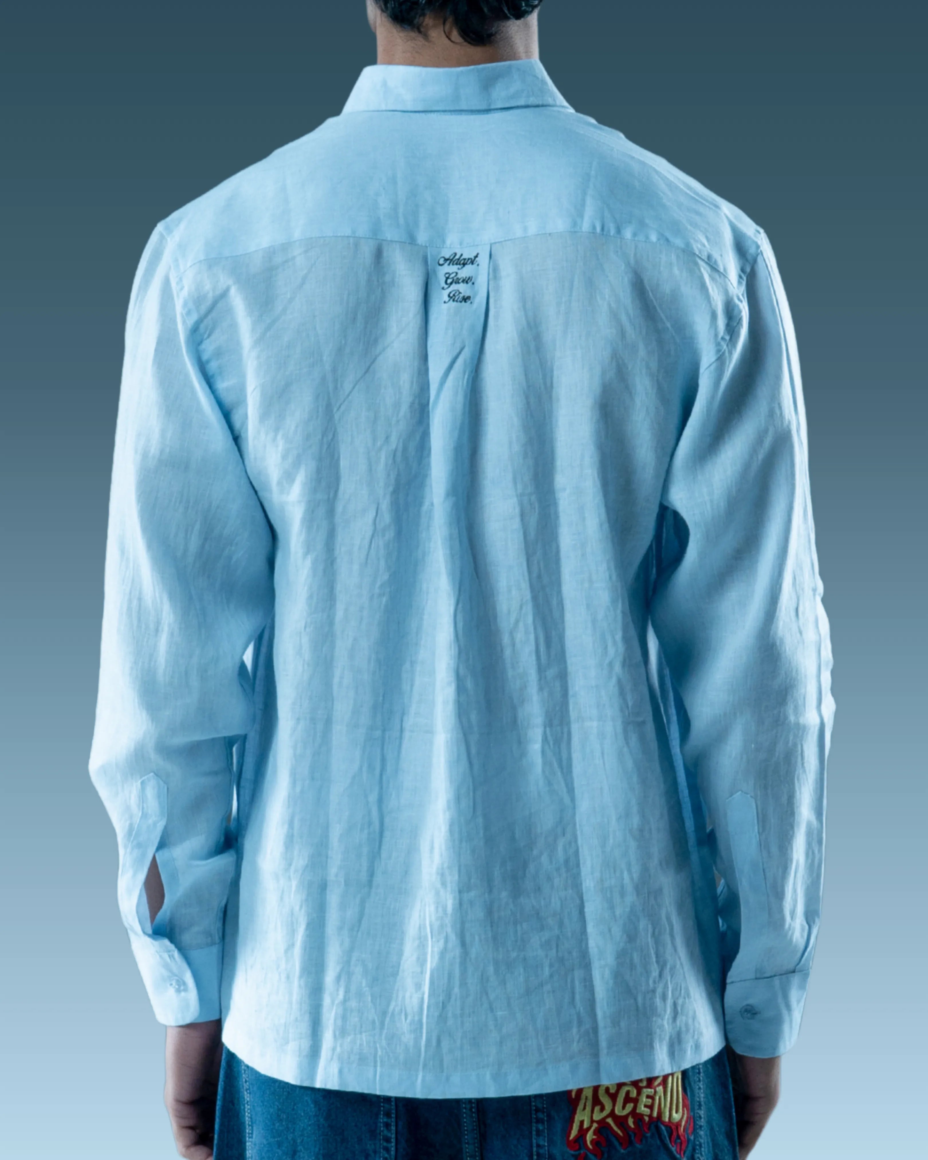 EVOLVE LINEN SHIRT (FULL SLEEVE)-thumbmail-2