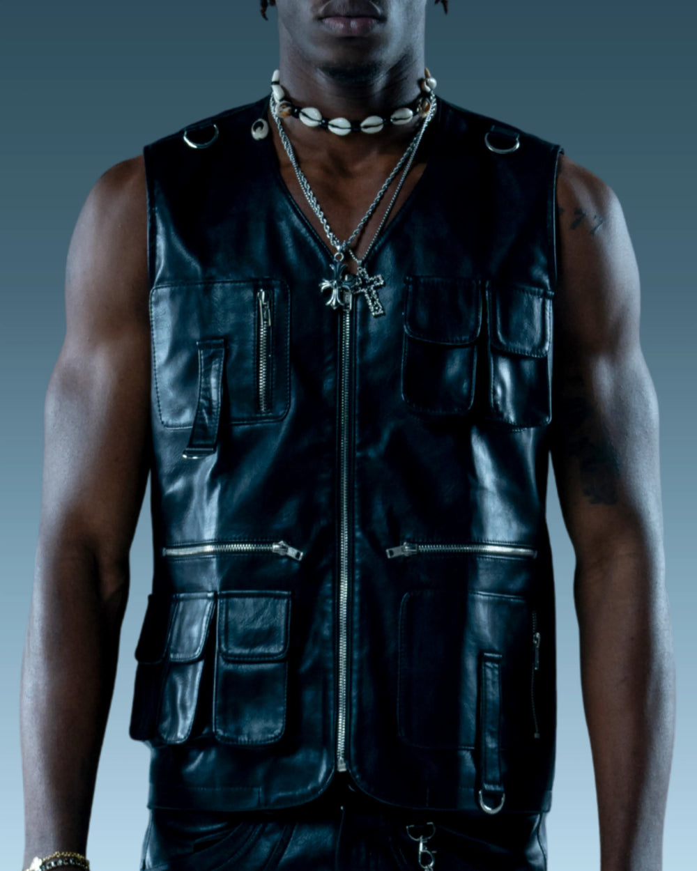 Meltdown Black Utility Vest