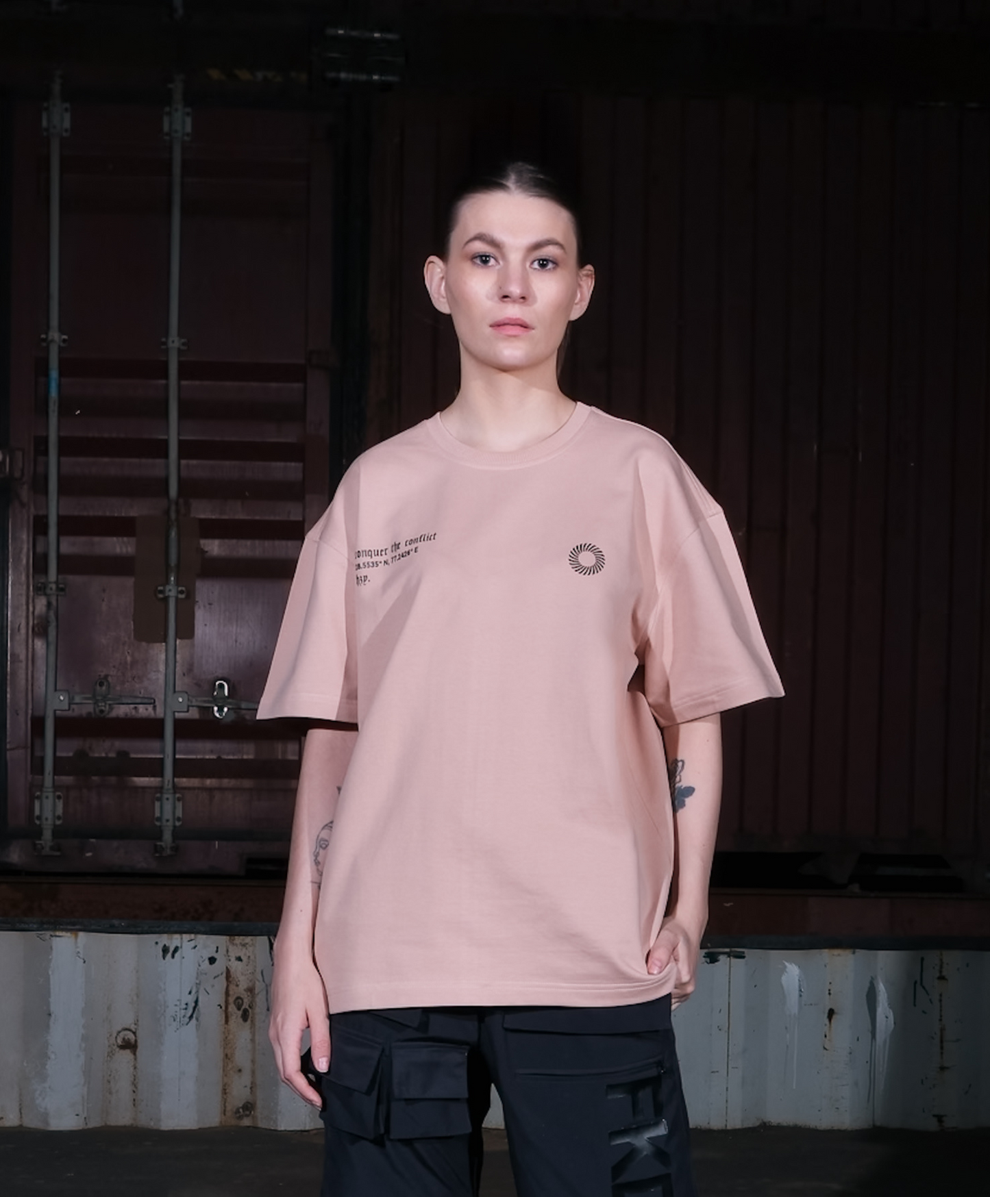 FKD Rose Gold Unisex Oversized Tee