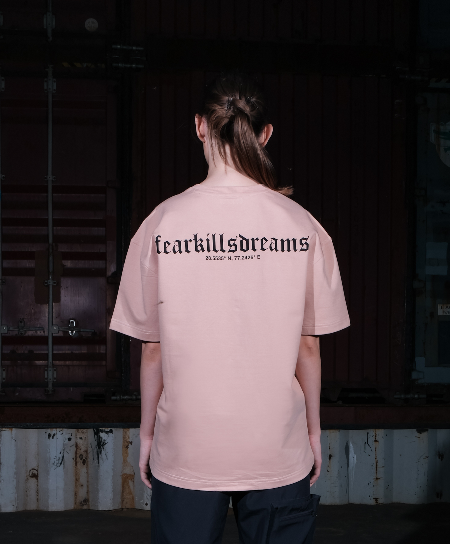 FKD Rose Gold Unisex Oversized Tee