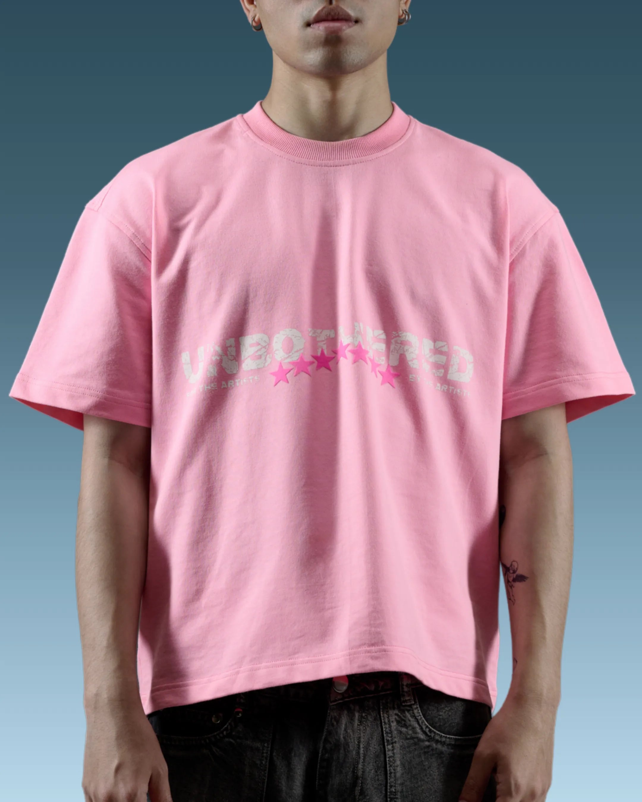 UNBOTHERED CROP TEE