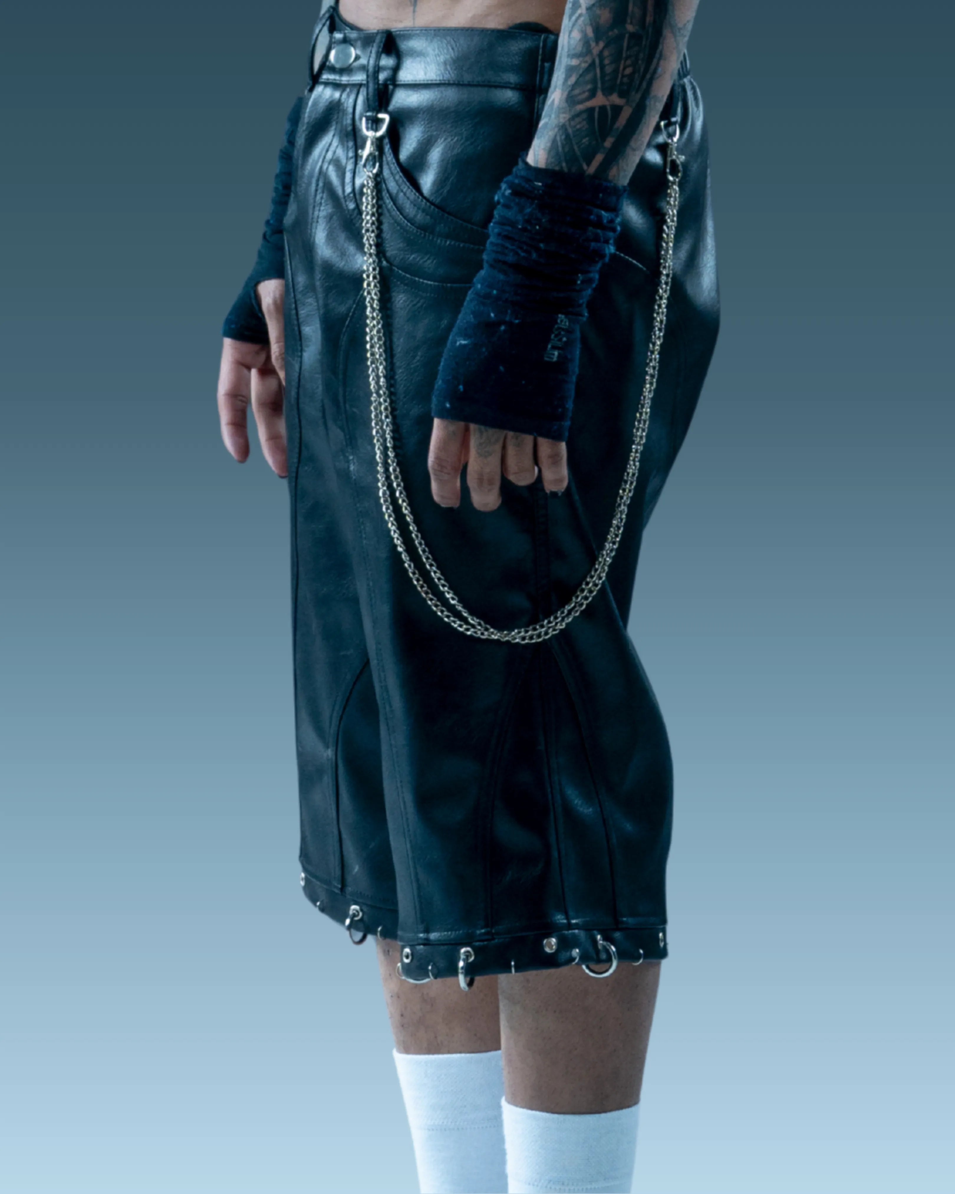 Mo City Black Jorts-thumbmail-2