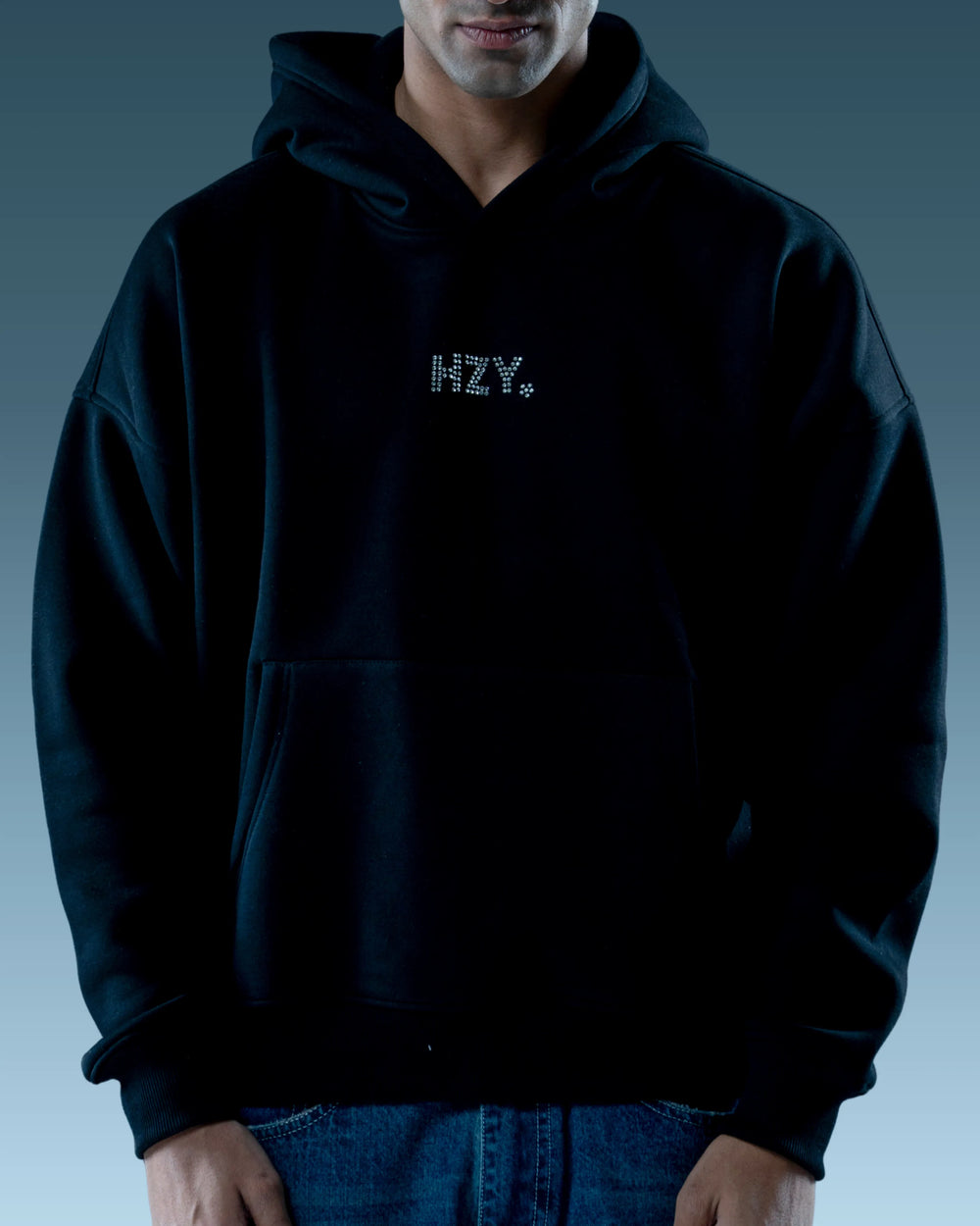 Black Oversized Hoodie