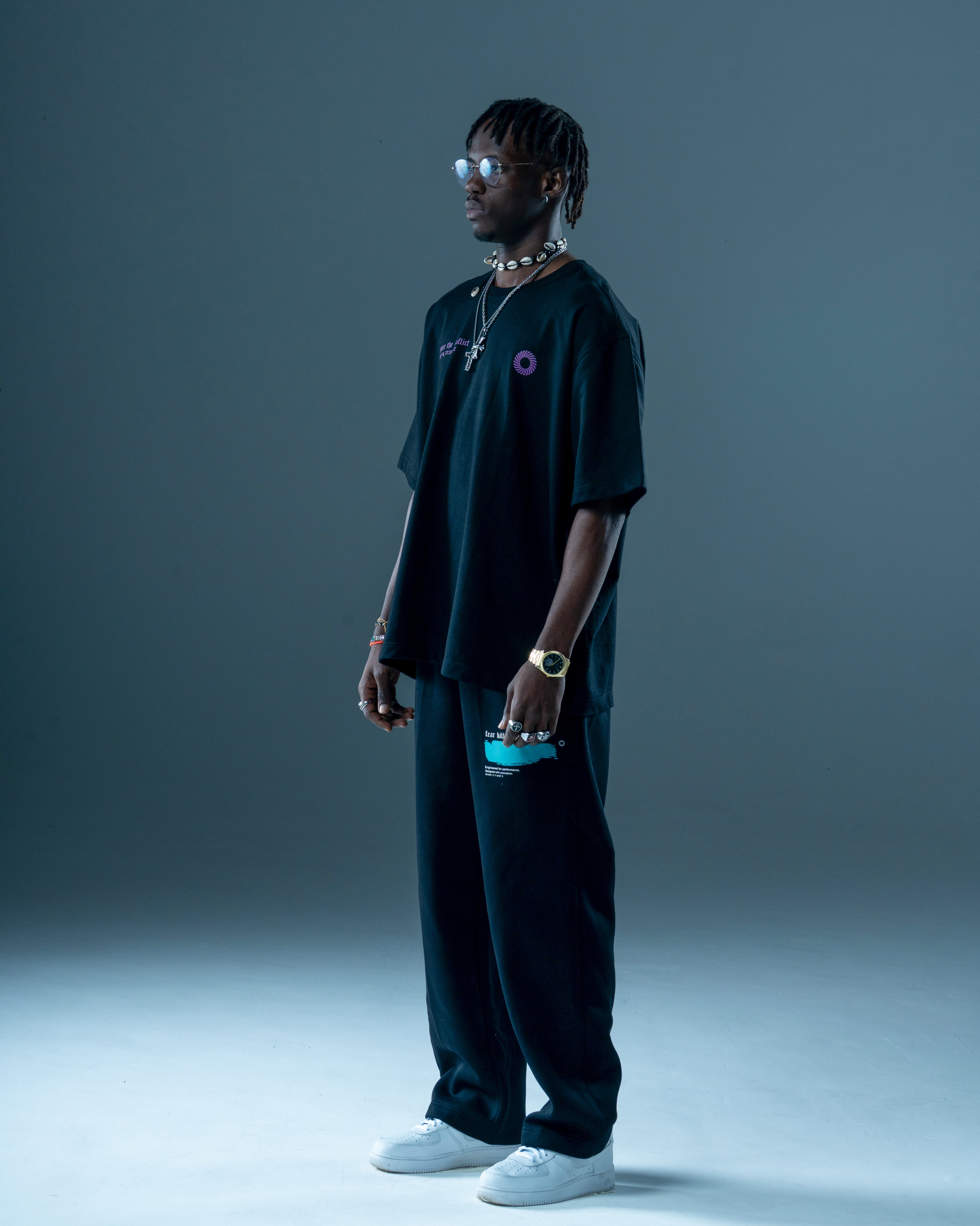 REVERAPH BLACK OVERSIZED TEE-thumbmail-2