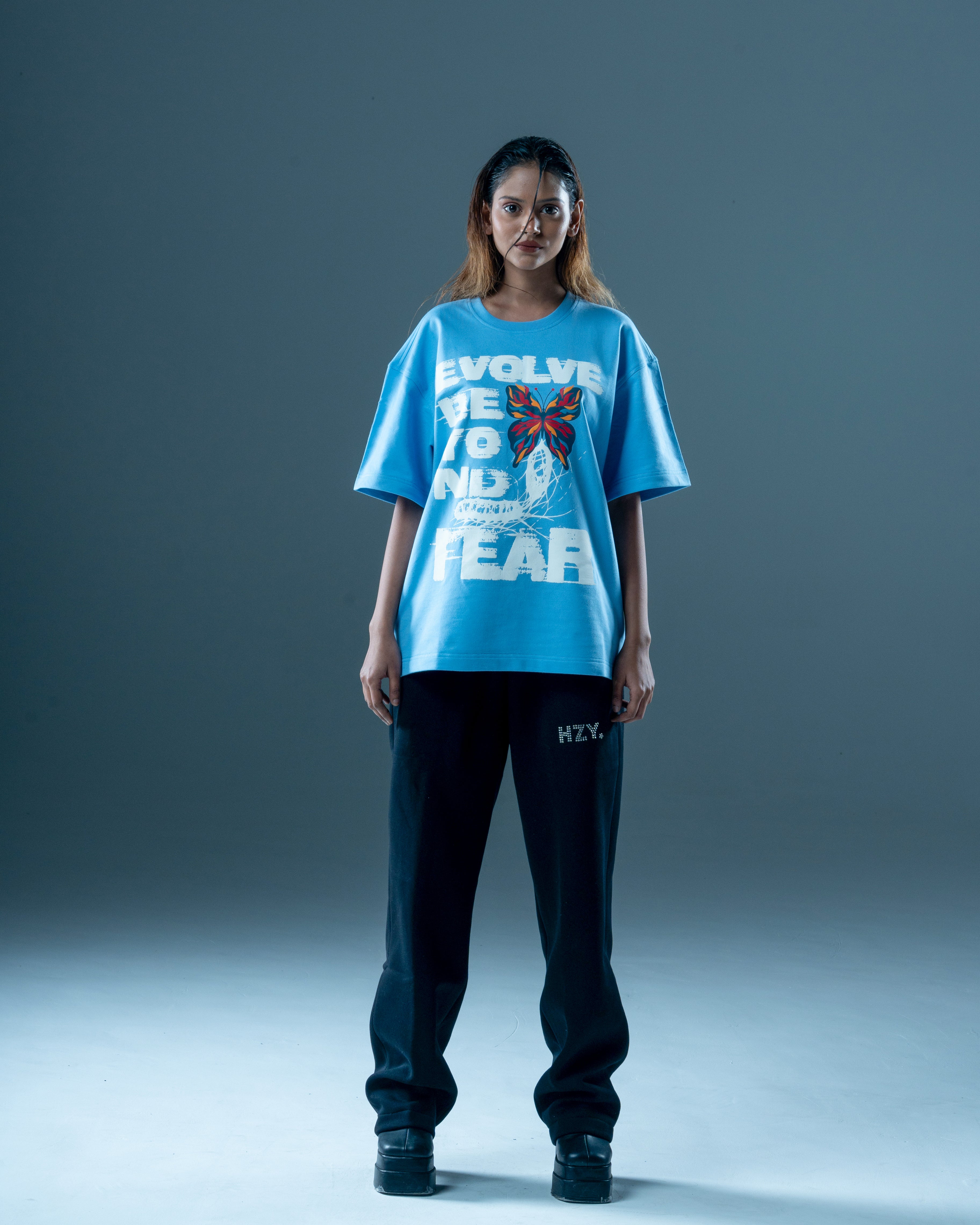BLUE PUFF OVERSIZED T-SHIRT-thumbmail-5