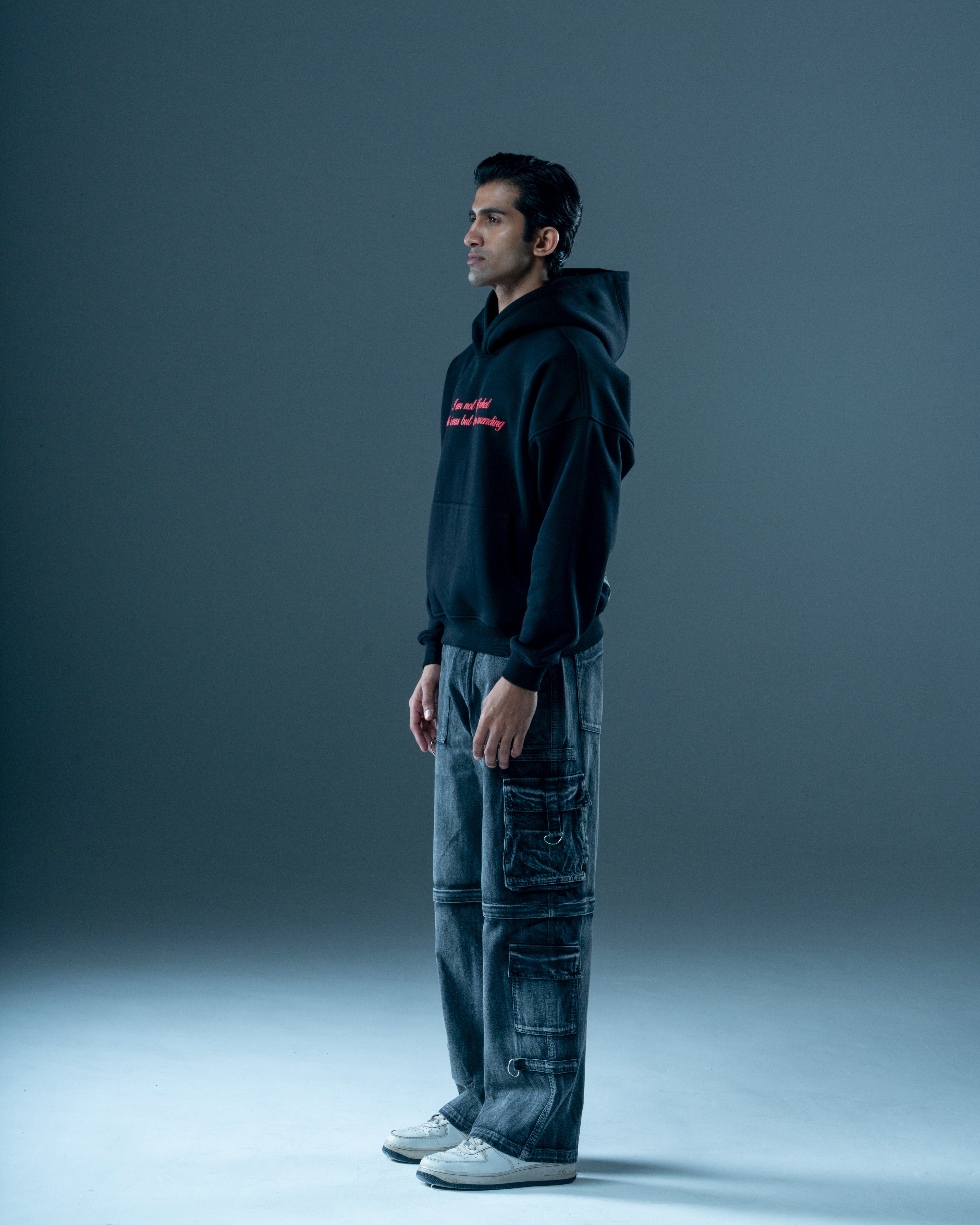 ANGEL OVERSIZED BLACK HOODIE-thumbmail-2